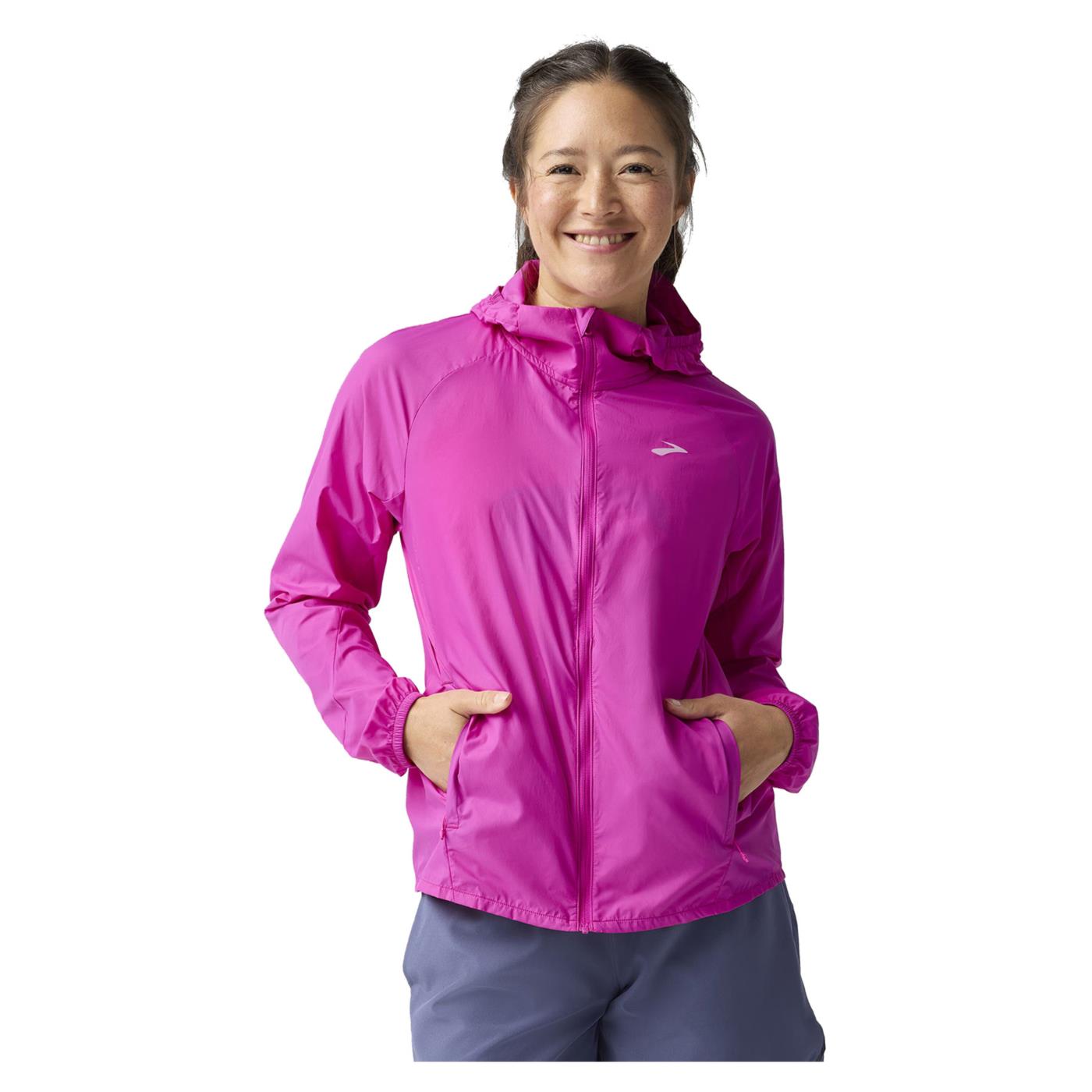 BROOKS CANOPY PACKABLE JACKET W