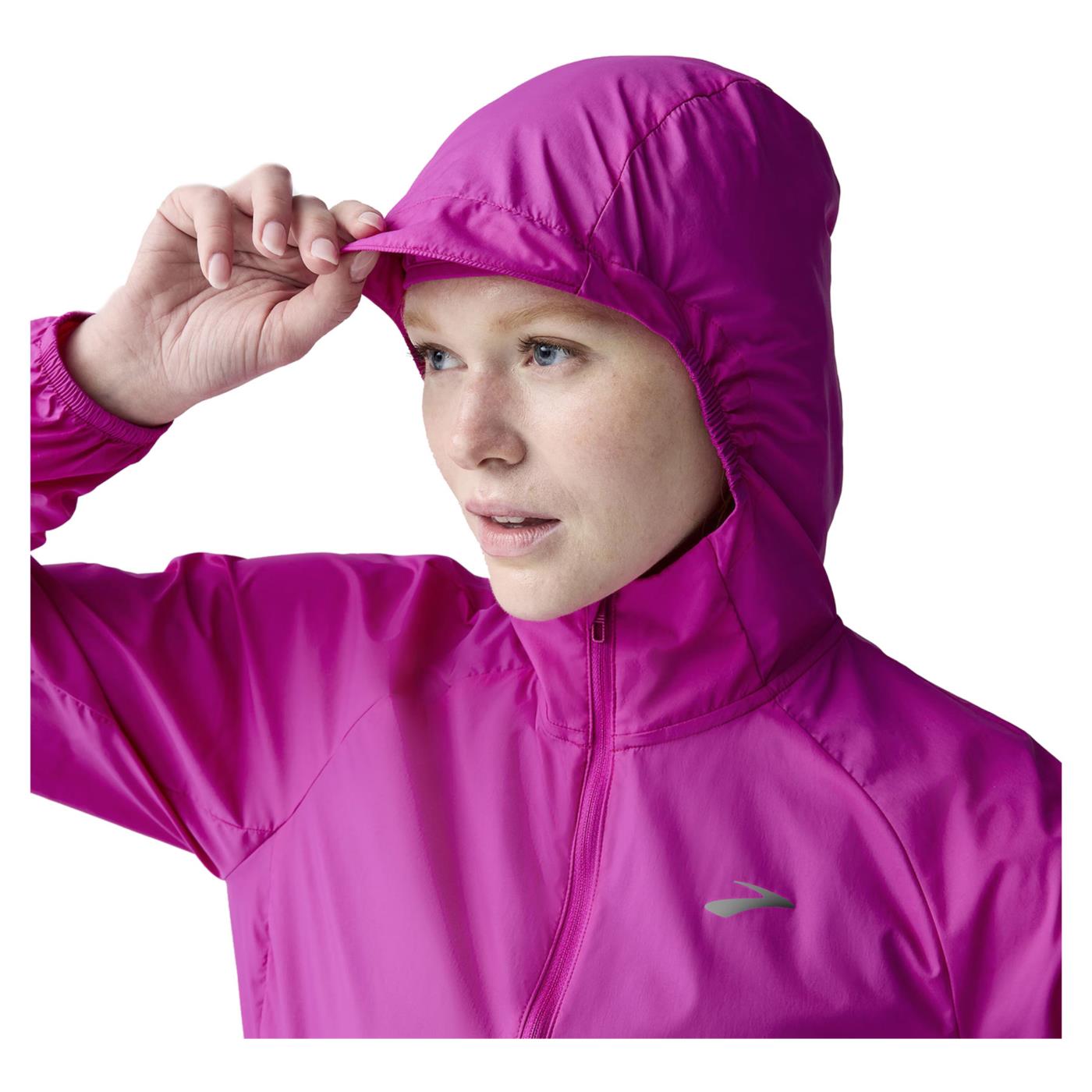 BROOKS CANOPY PACKABLE JACKET W