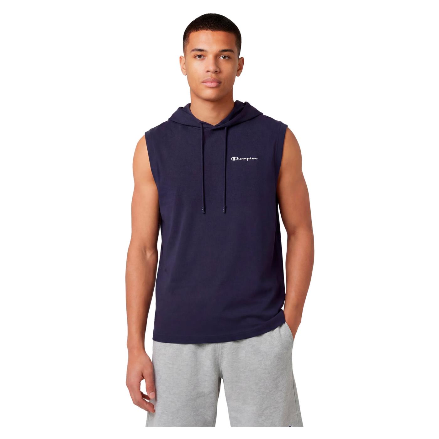 CHAMPION M HOODED TEE - Blu - immagine principale
