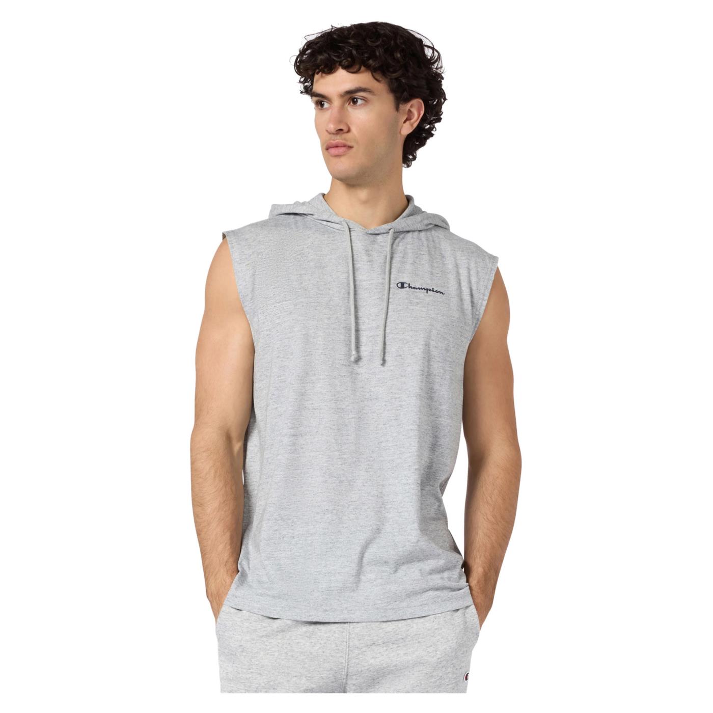 CHAMPION M HOODED TEE - Grigio chiaro - immagine principale