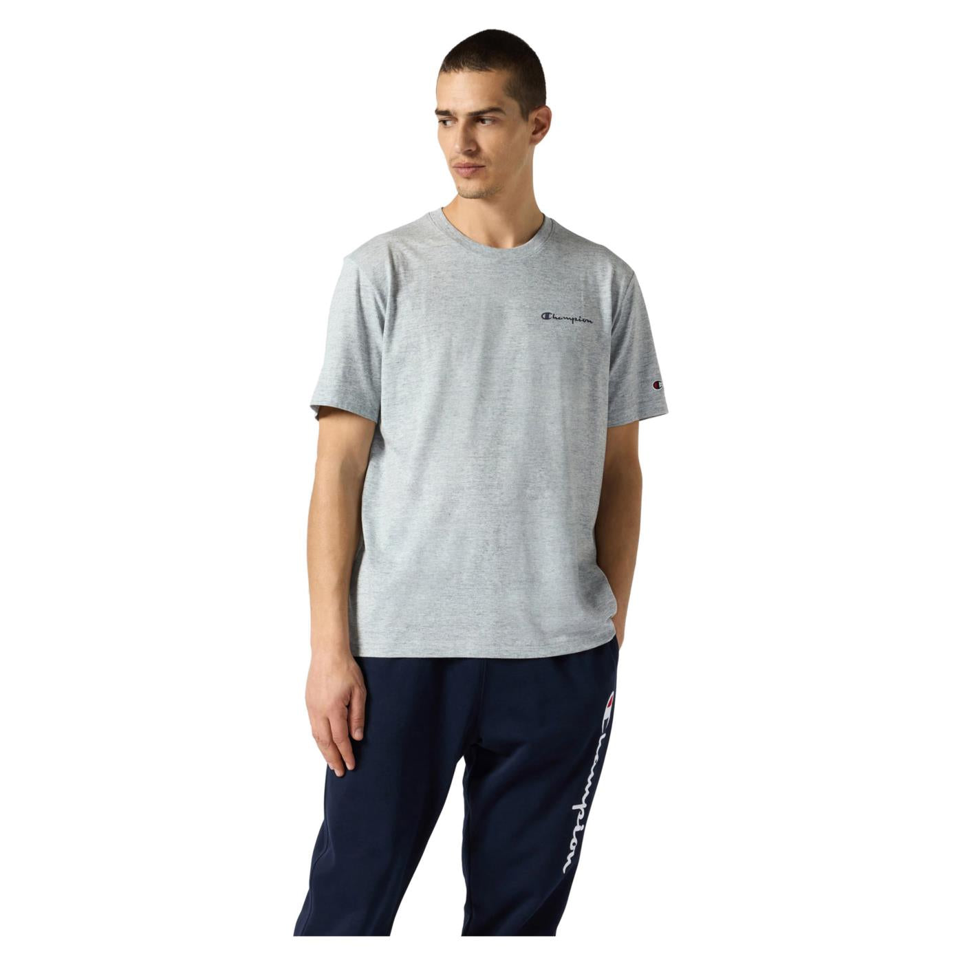 CHAMPION M SHORT SLEEVE TEE - Grigio chiaro - immagine principale
