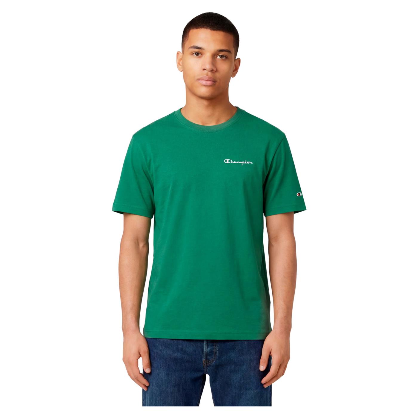 CHAMPION M SHORT SLEEVE TEE - Verde - immagine principale