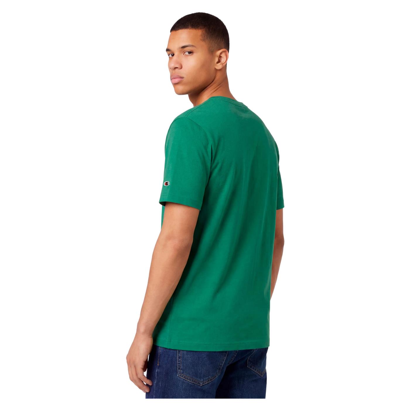 CHAMPION M SHORT SLEEVE TEE - Verde - vista 2