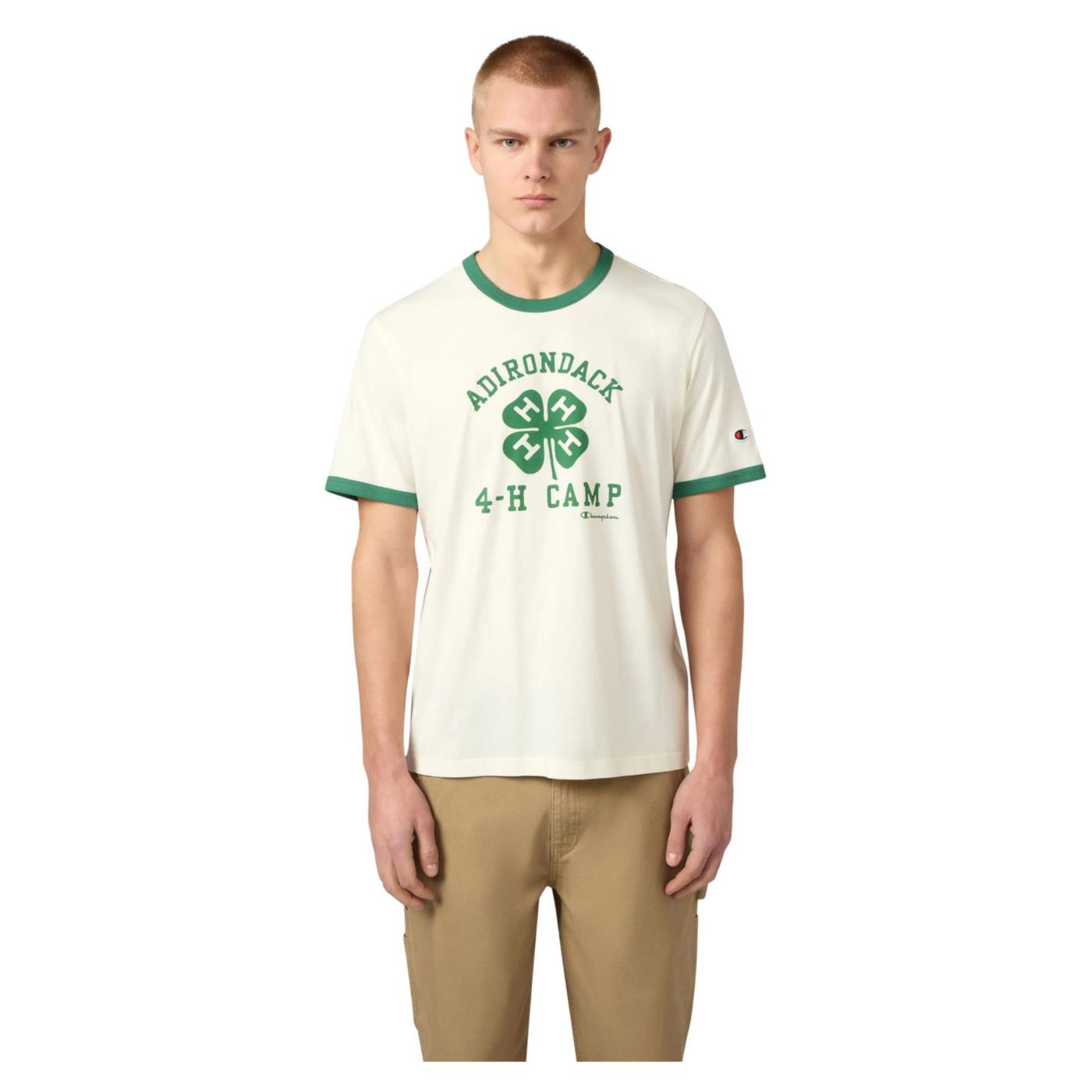 CHAMPION M RINGER T-SHIRT - Bianco - immagine principale