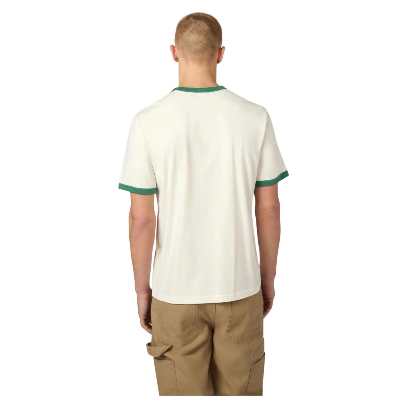 CHAMPION M RINGER T-SHIRT - Bianco - vista 2