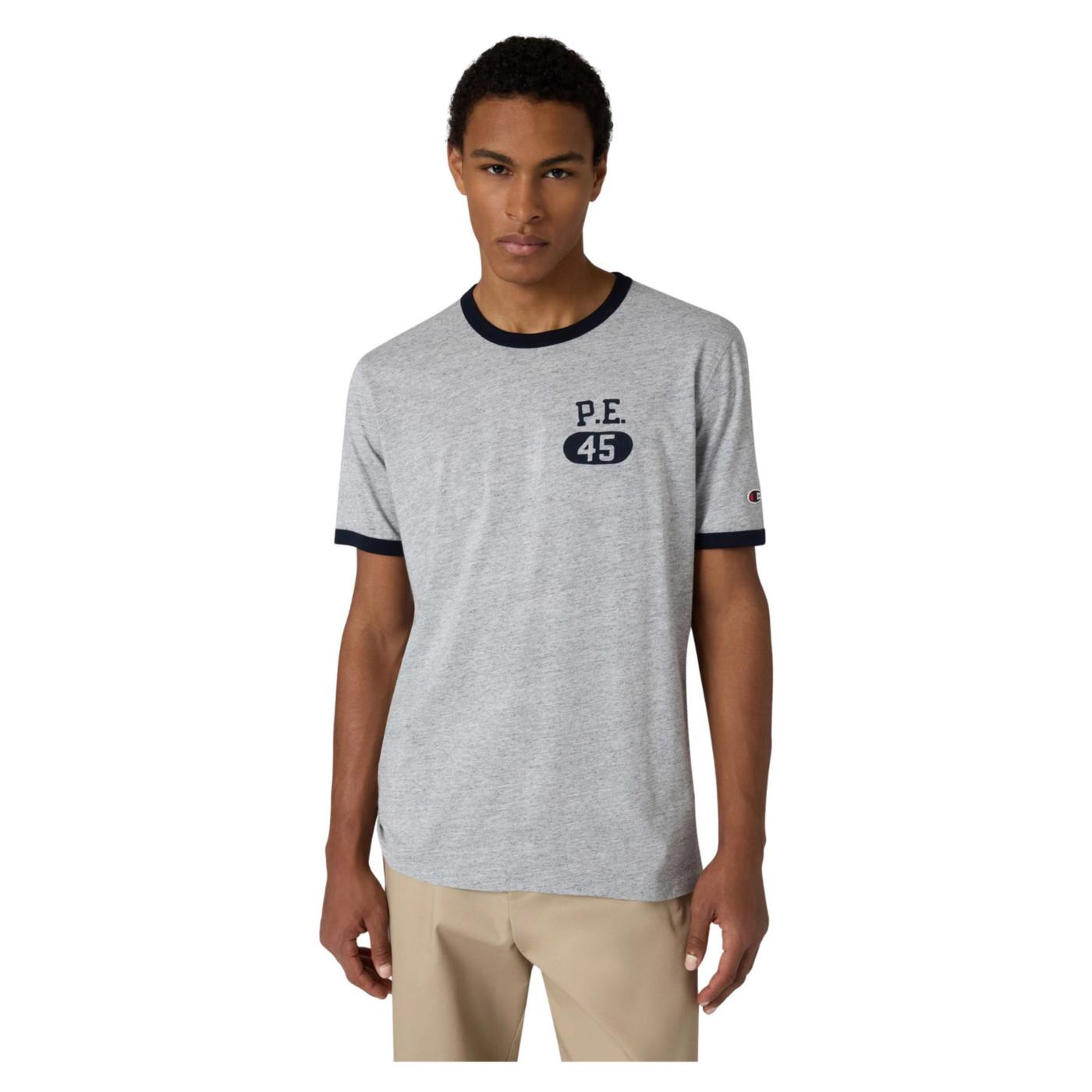 CHAMPION M RINGER T-SHIRT - Grigio chiaro - immagine principale