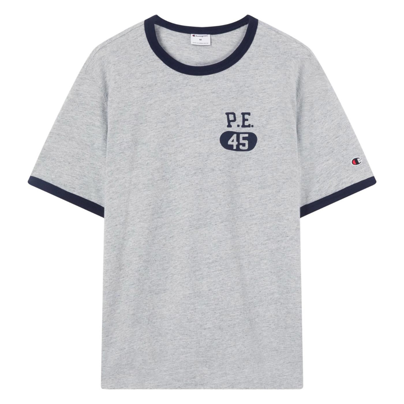 CHAMPION M RINGER T-SHIRT - Grigio chiaro - vista 3