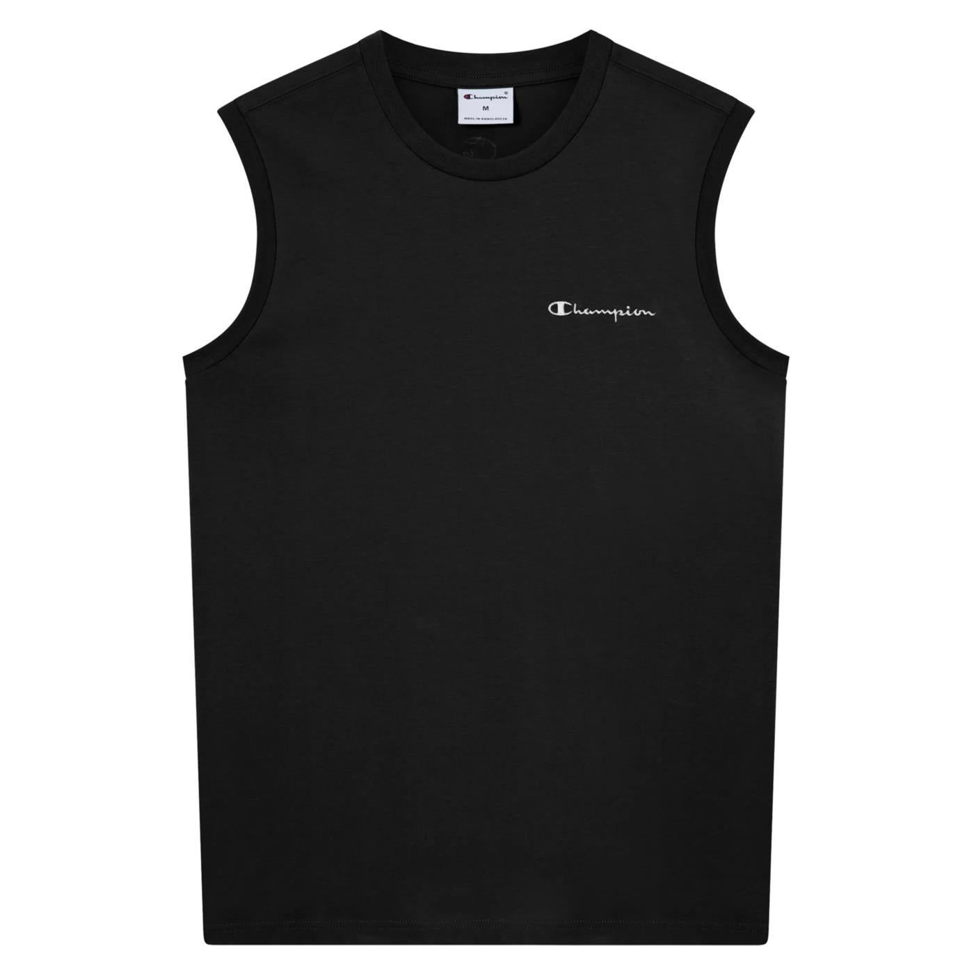 CHAMPION M SLEVELESS TEE - Nero - vista 3