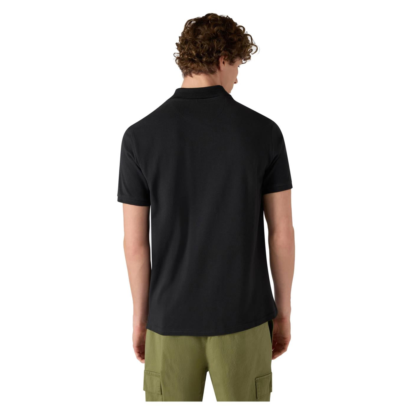 CHAMPION M POLO SHORT SLEEVE - Nero - vista 2