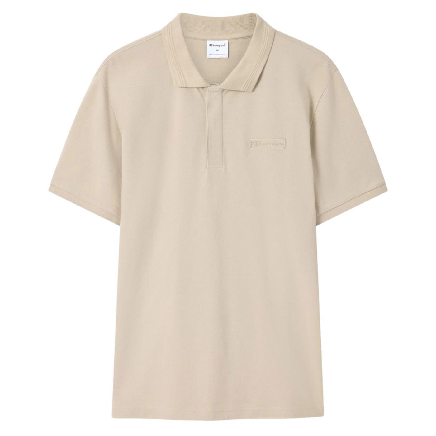 CHAMPION M POLO SHORT SLEEVE - Beige - vista 4