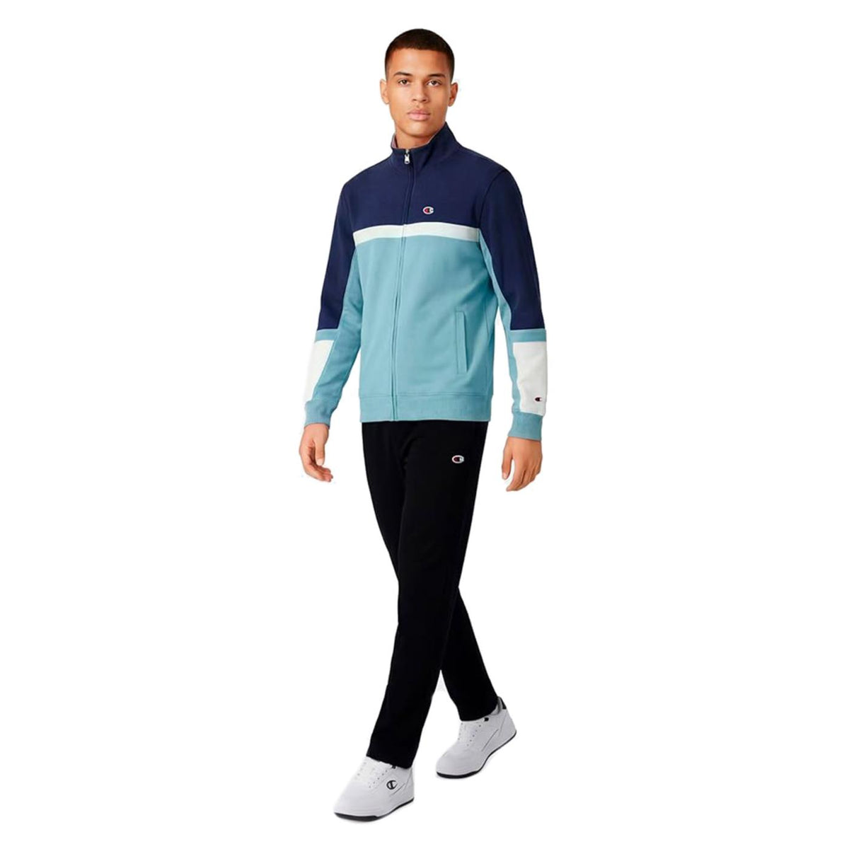 CHAMPION M FULL ZIP SWEATSHIRT