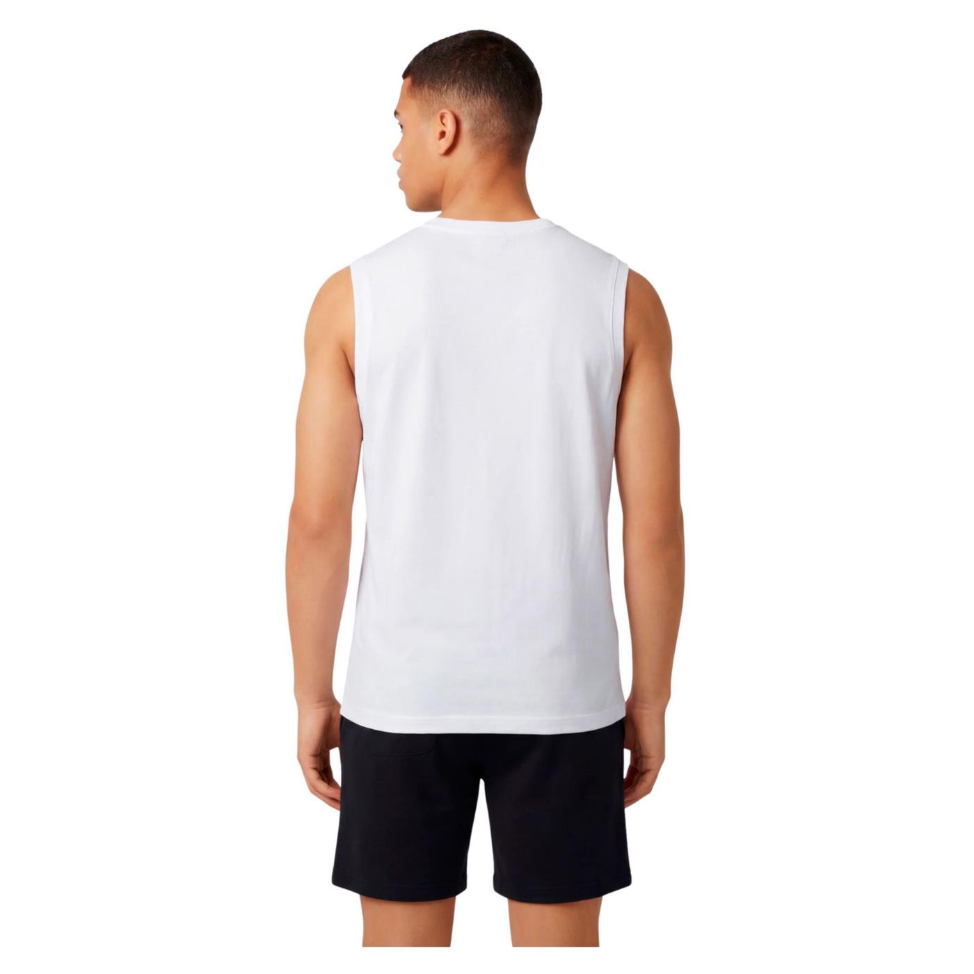 CHAMPION M SLEVELESS TEE - Bianco - vista 2