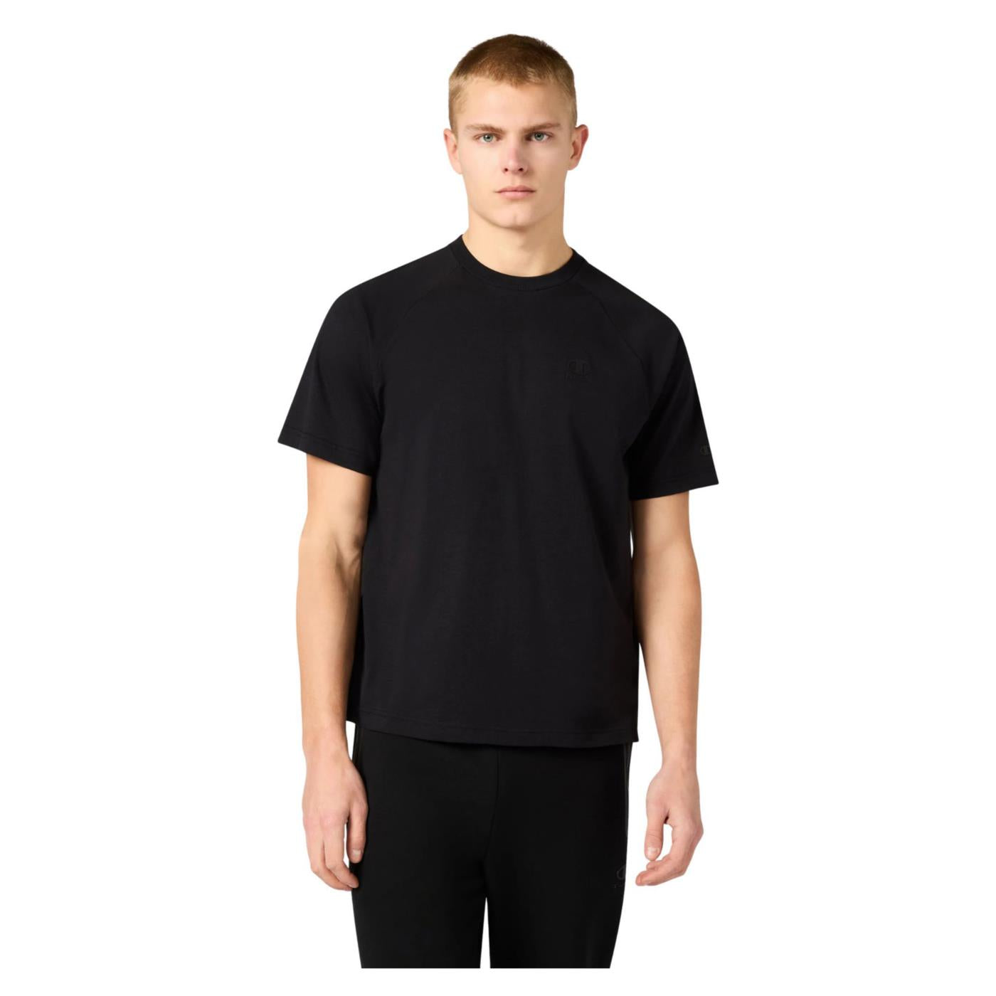 CHAMPION M SHORT SLEEVE TEE - Nero - immagine principale