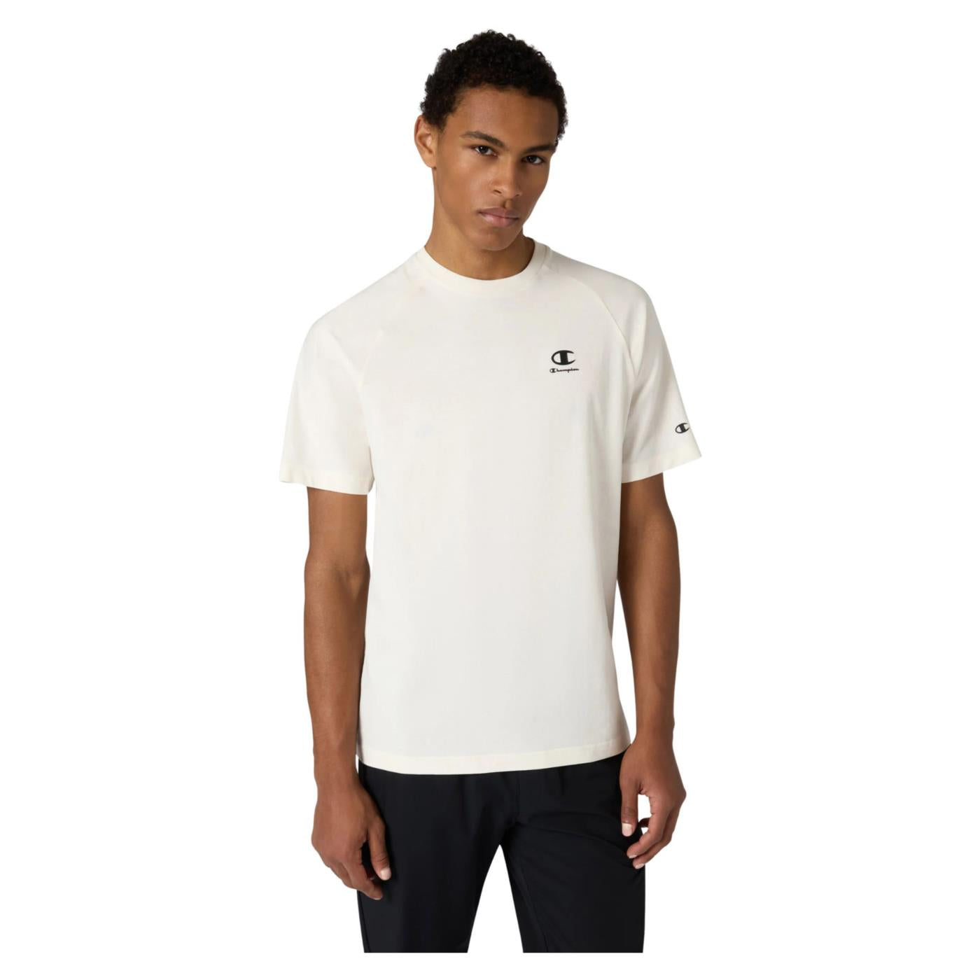 CHAMPION M SHORT SLEEVE TEE - Beige - immagine principale