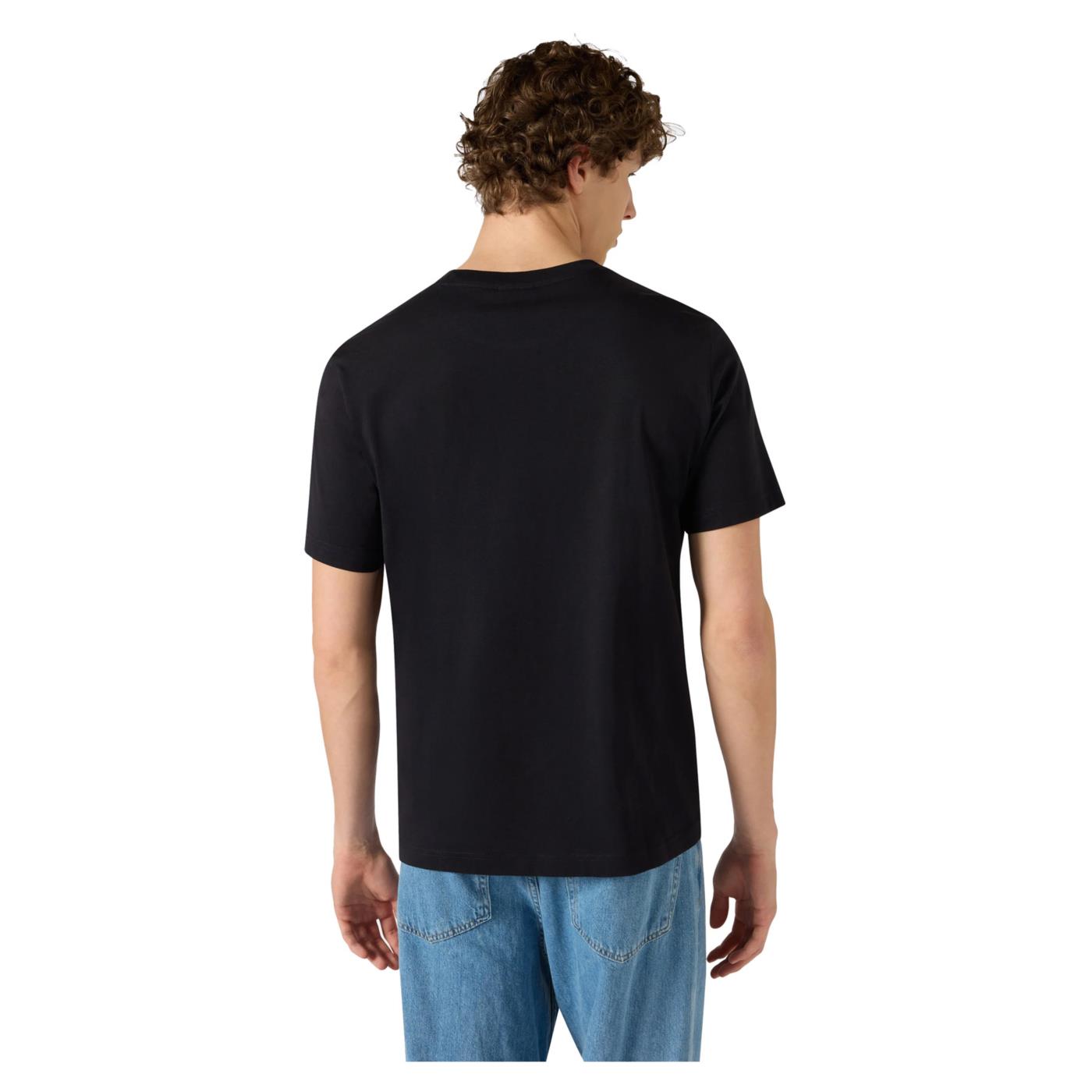 CHAMPION M CREWNECK T-SHIRT - Nero - vista 2