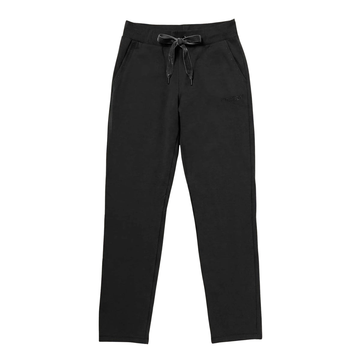 FREDDY W COLLEGE LUXE STR PANT - Nero - immagine principale