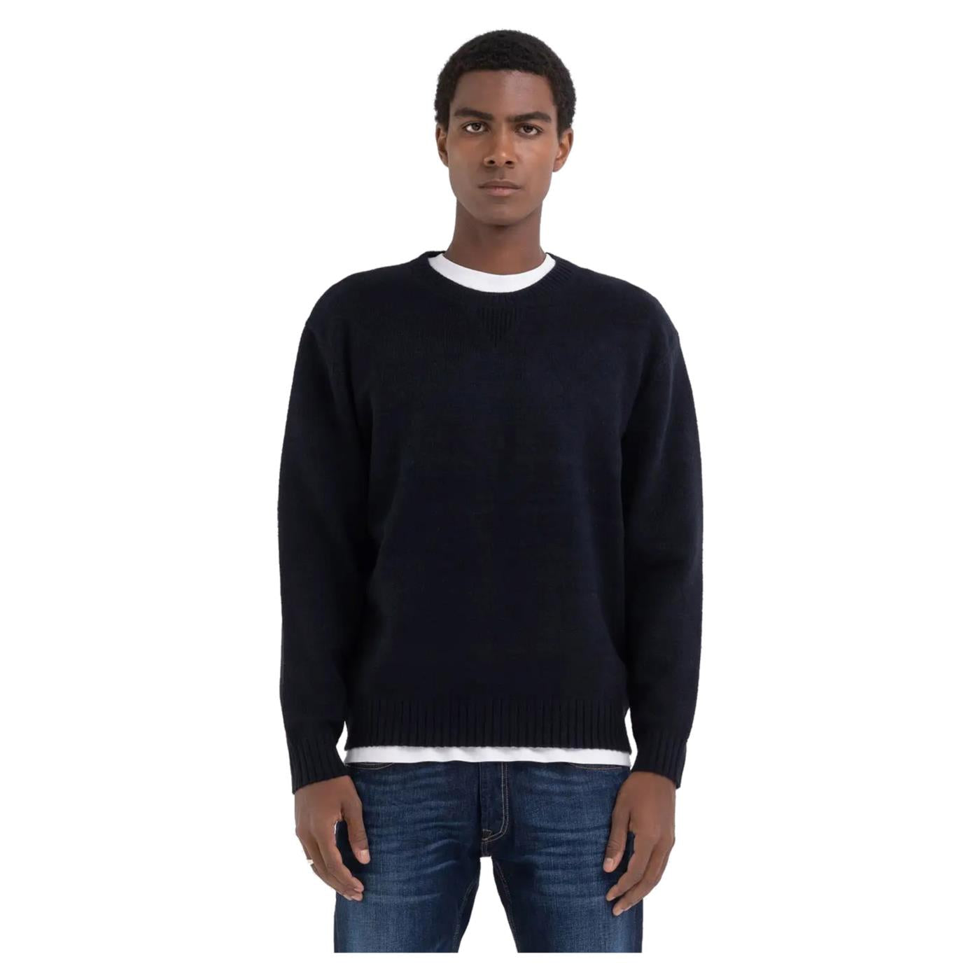 REPLAY MAGLIONE UOMO - Blu - immagine principale