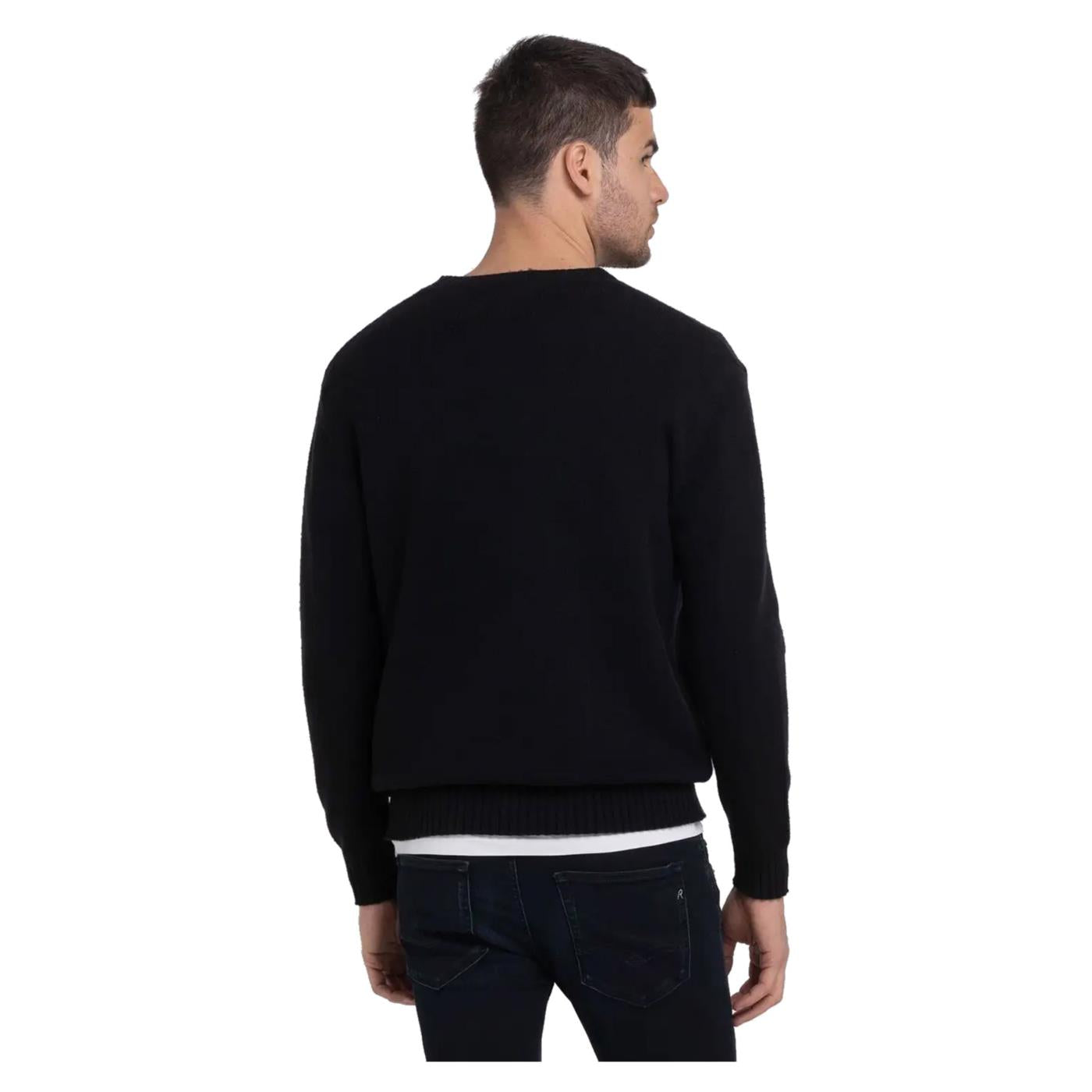 REPLAY MAGLIONE UOMO - Nero - vista 2
