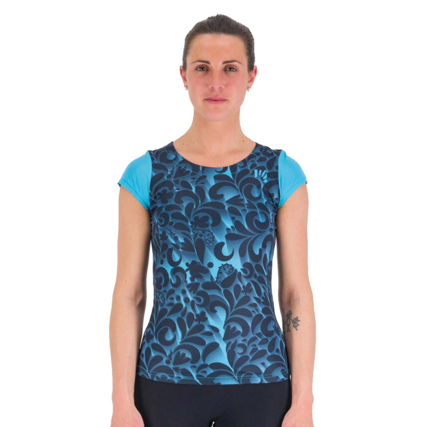 KARPOS LOMA PRINT W JERSEY - Azzurro - immagine principale