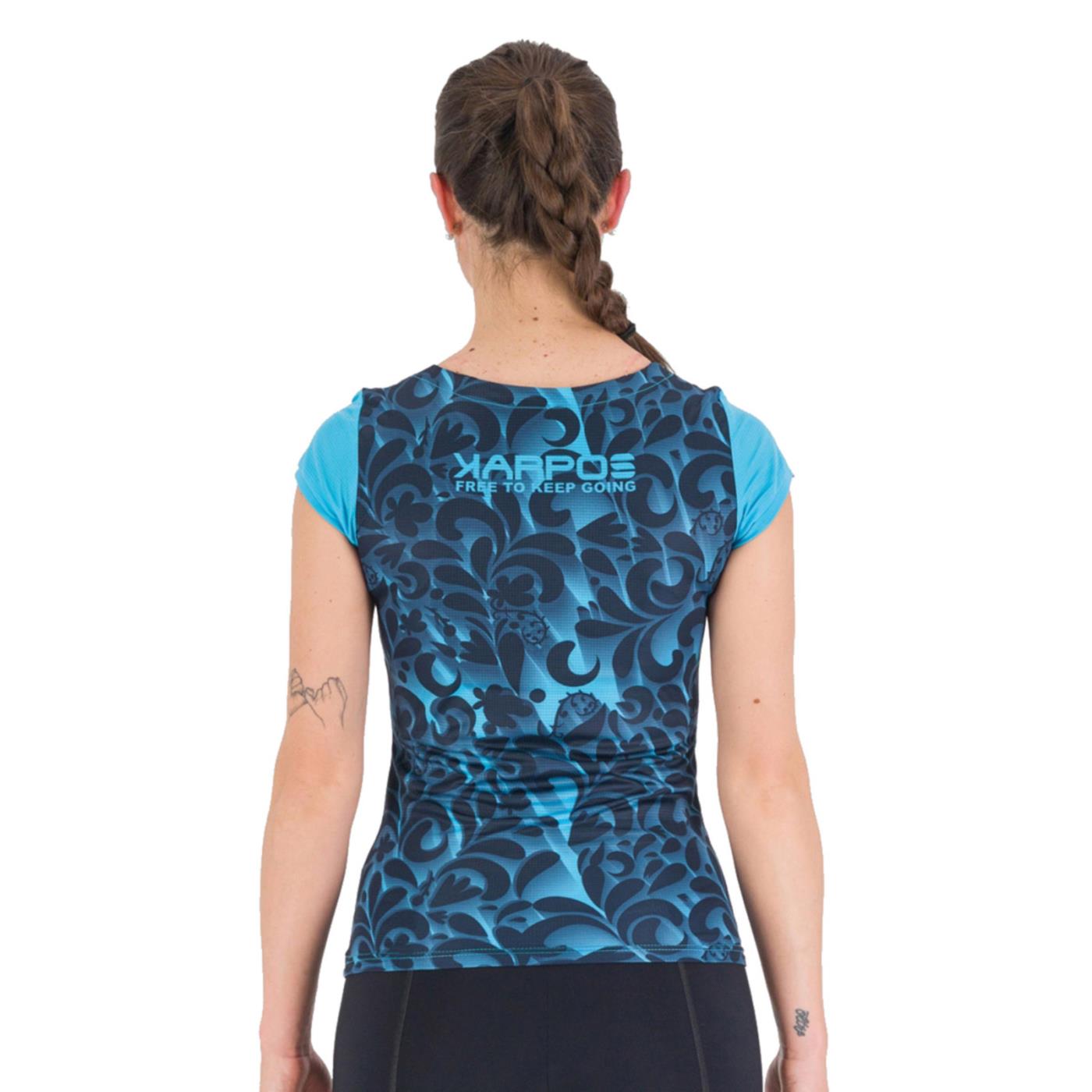 KARPOS LOMA PRINT W JERSEY - Azzurro - vista 2