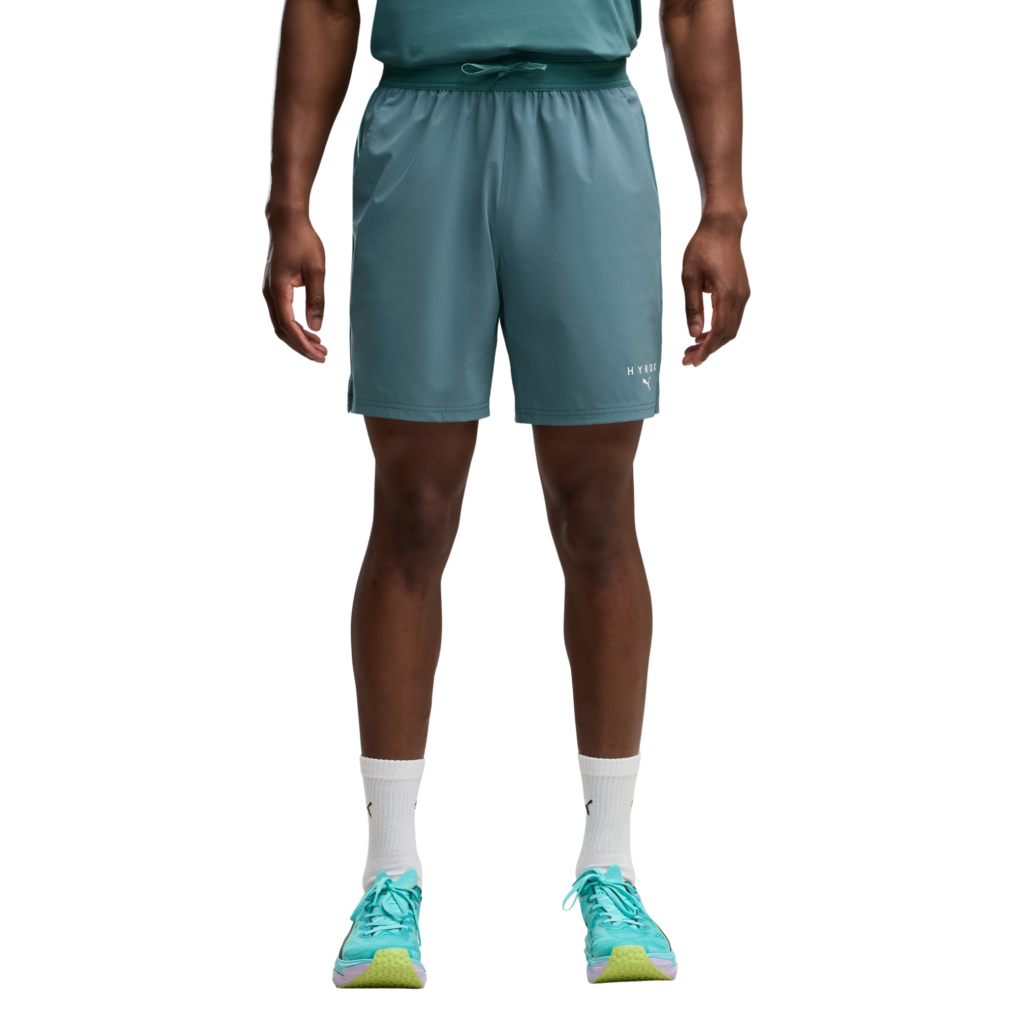 PUMA HYROX POWERTRAIN SHORT - Verde - immagine principale