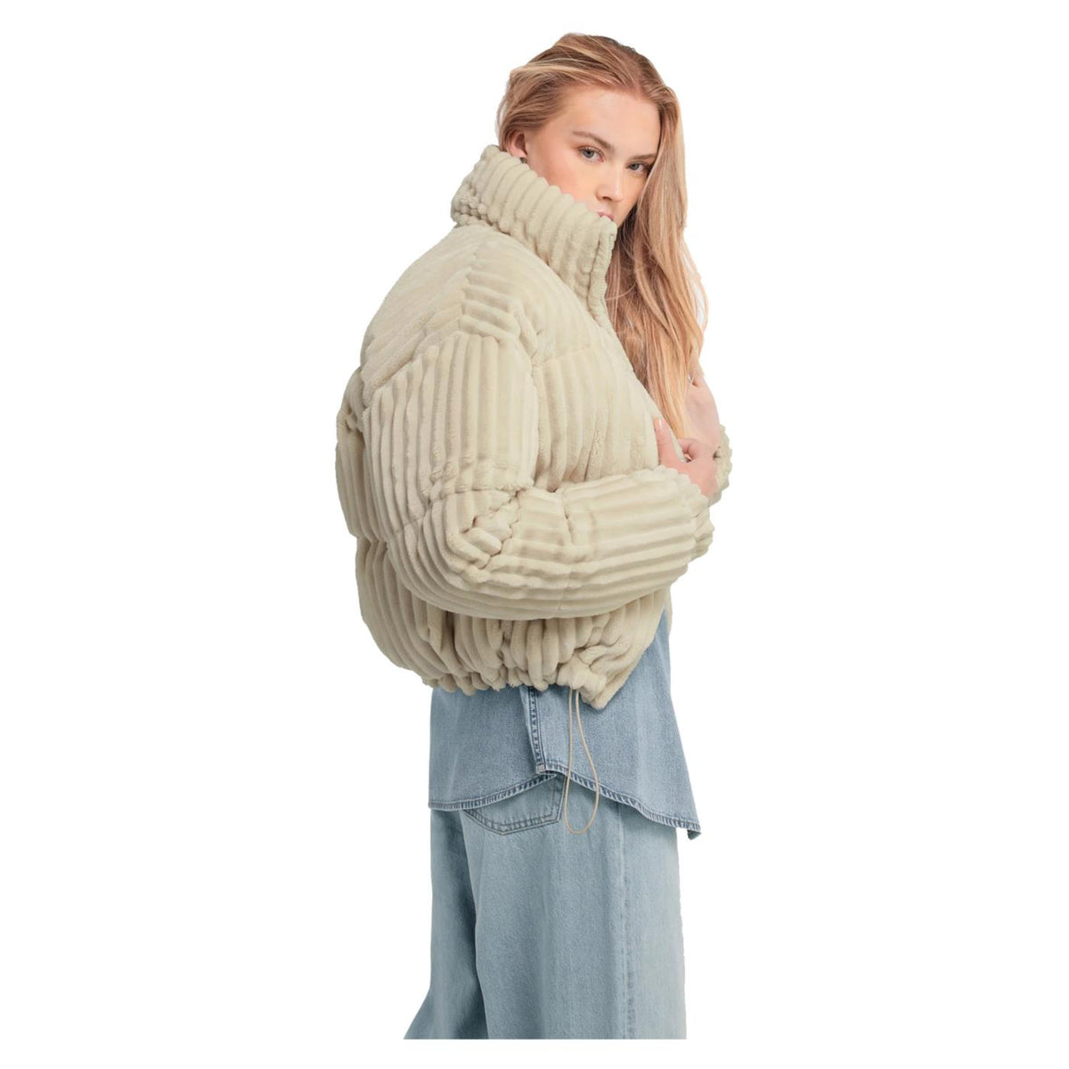 GAS JACKET W KIARA CORDUROY - seconda immagine