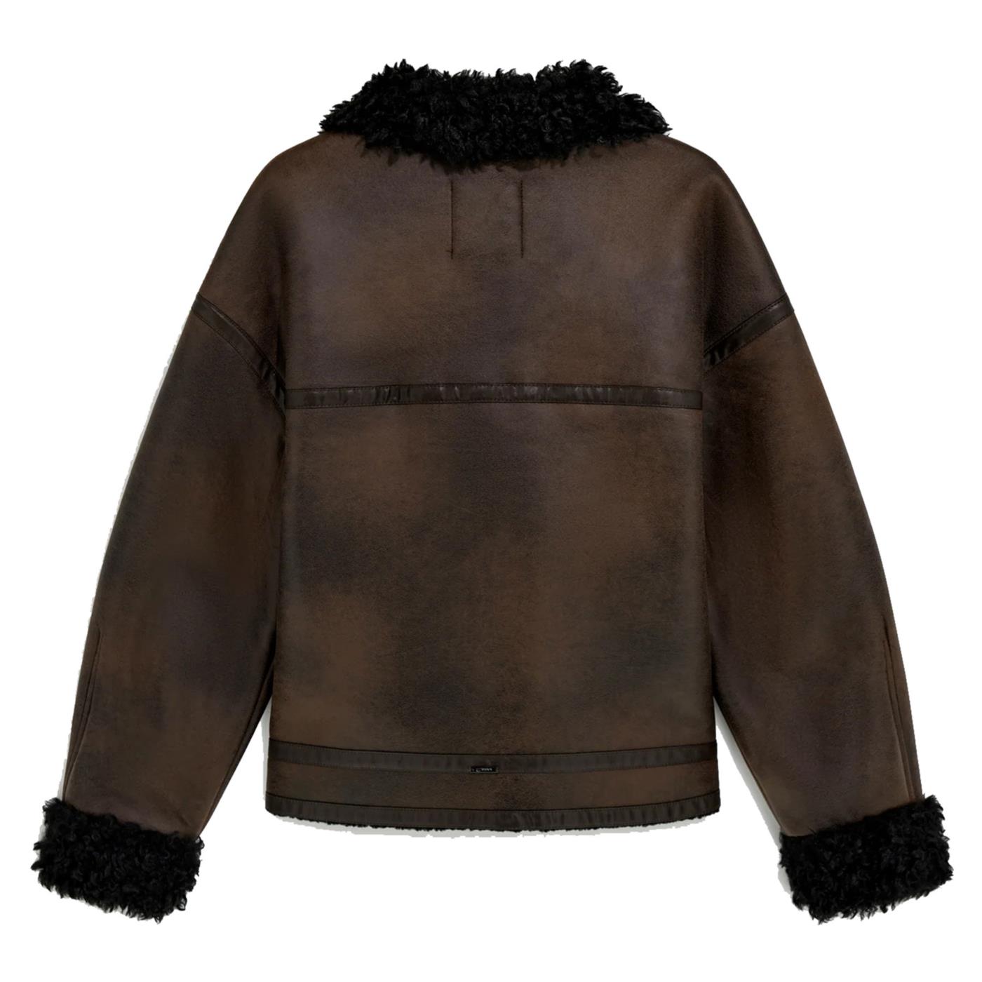 GAS MYLA W FAUX FUR SHEARLING