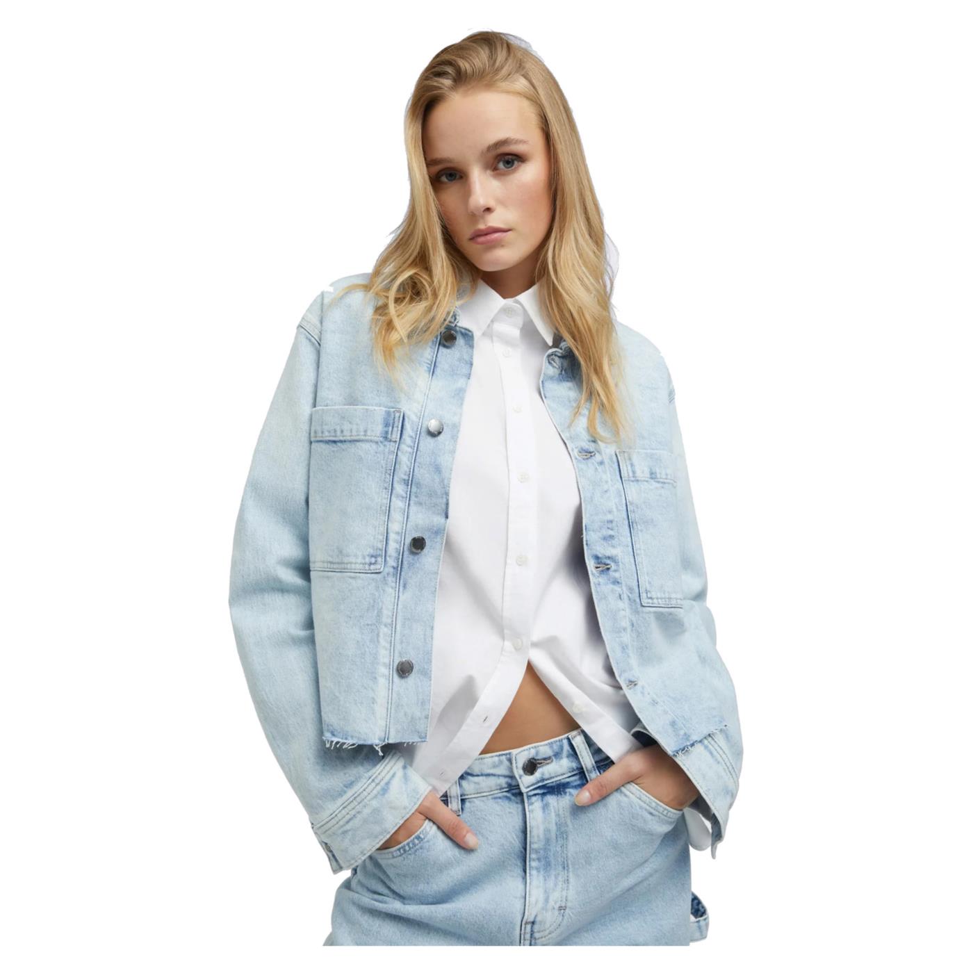 GAS CARPENTER SHACKET DENIM