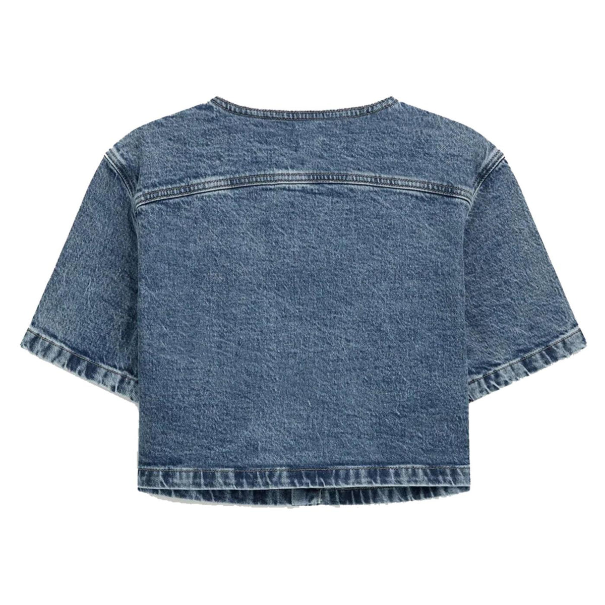 GAS ELEN CROPPED DENIM JACKET - seconda immagine