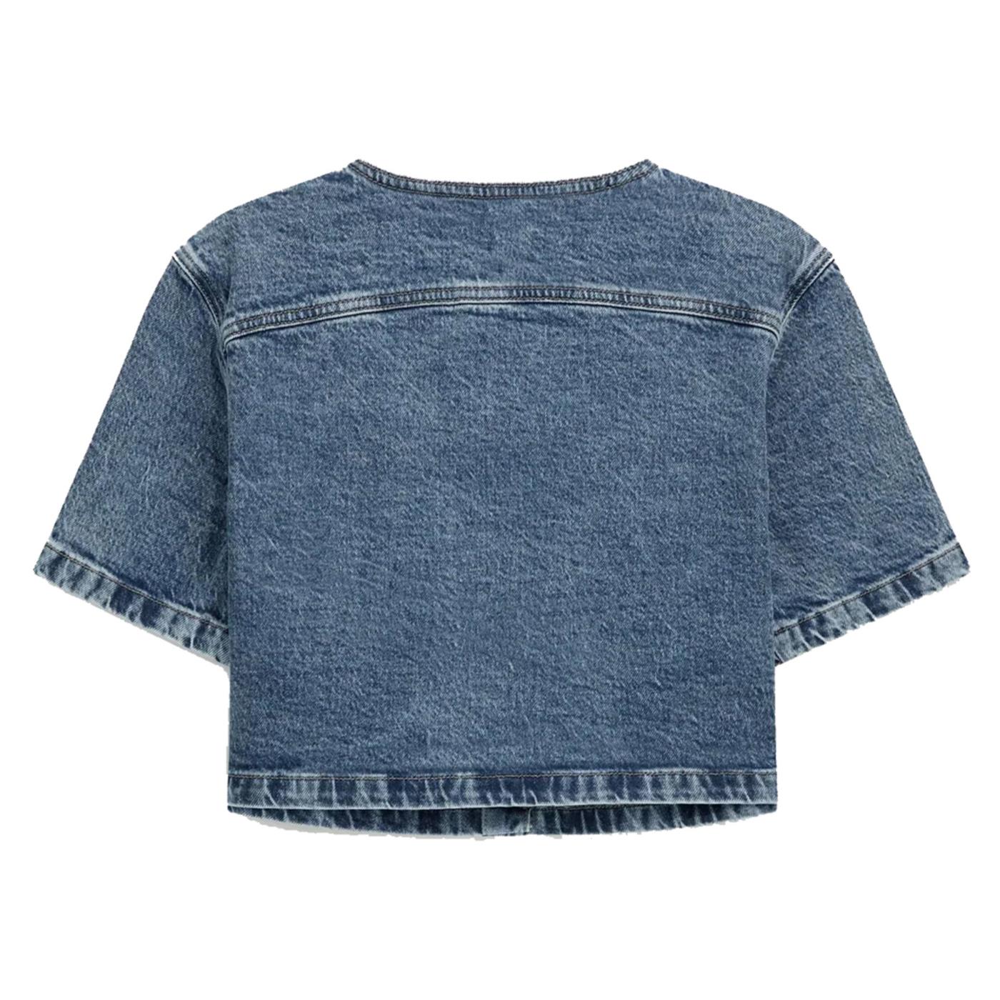 GAS ELEN CROPPED DENIM JACKET