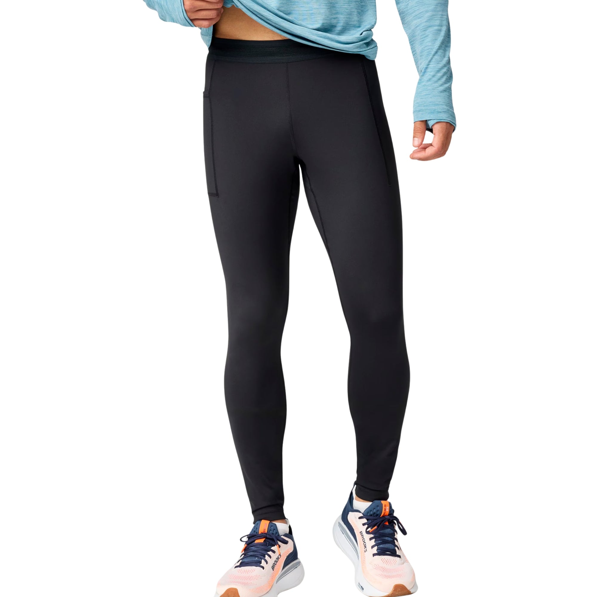 BROOKS DASH RUNNING TIGHT - Nero - immagine principale