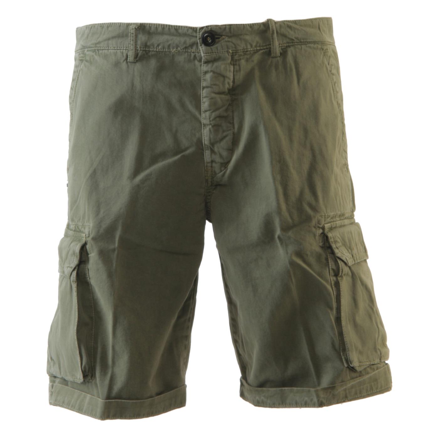 40 WEFT NICK CARGO REGULAR FIT - Militare - immagine principale