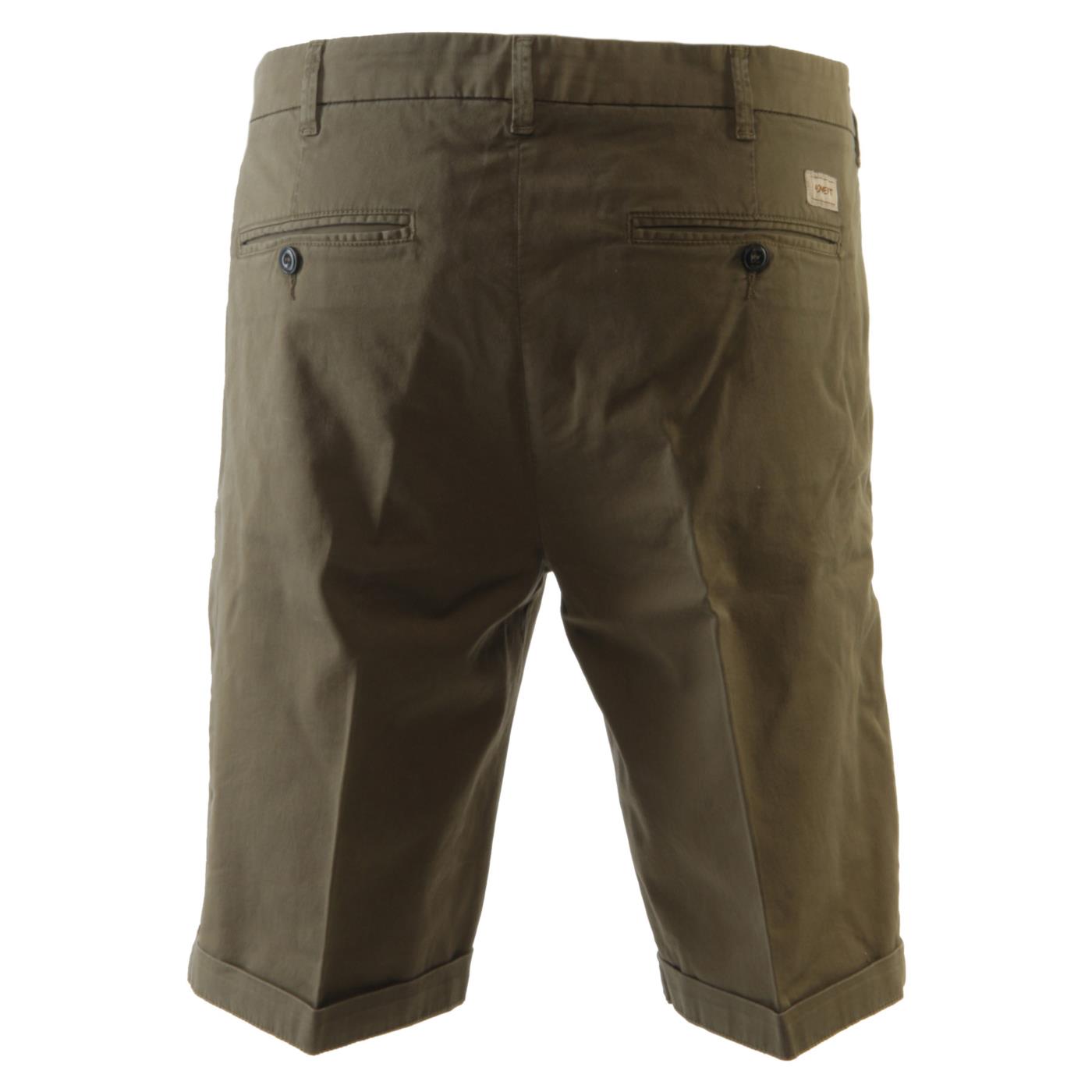 40 WEFT LENNYBE BERMUDA CHINO - Militare - vista 2