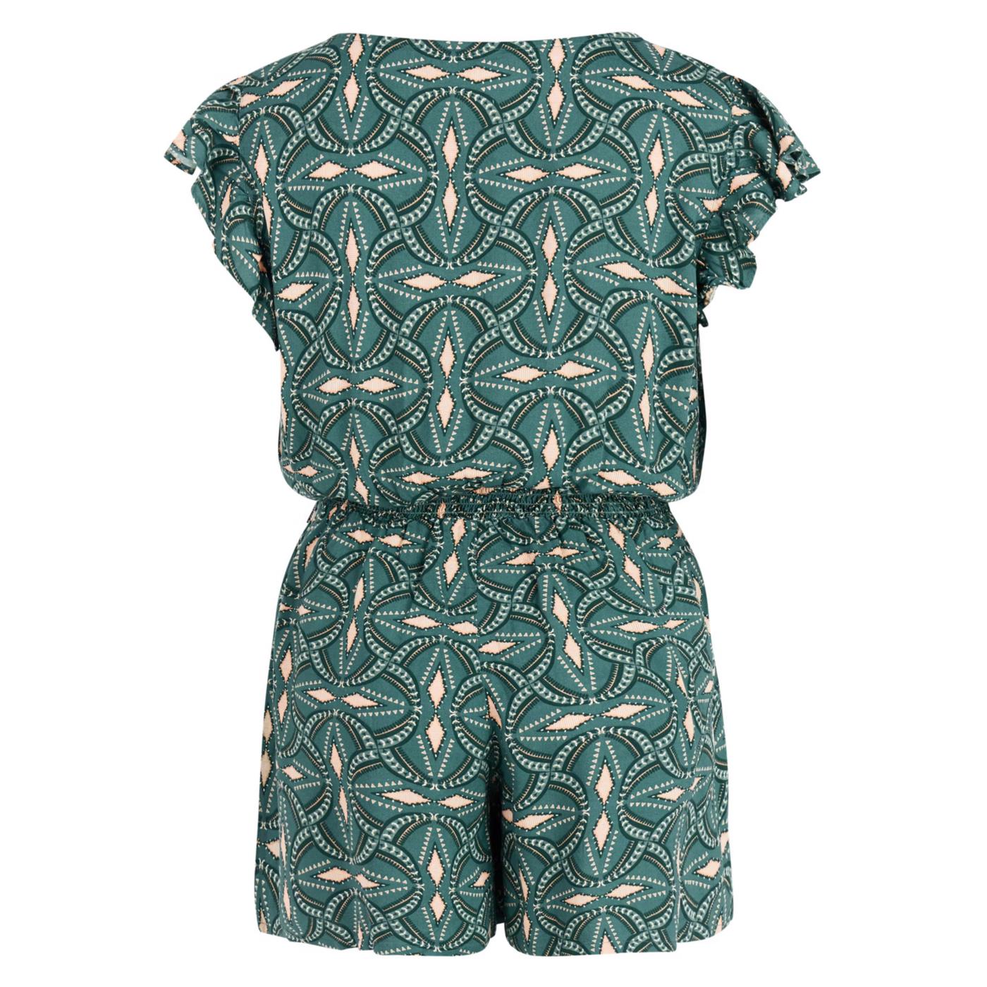 PROTEST CURVE PLAYSUIT - Verde - vista 4