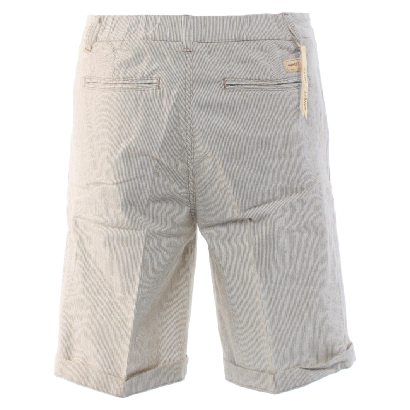 40 WEFT JOECBE BERMUDA CHINO - Beige - vista 2