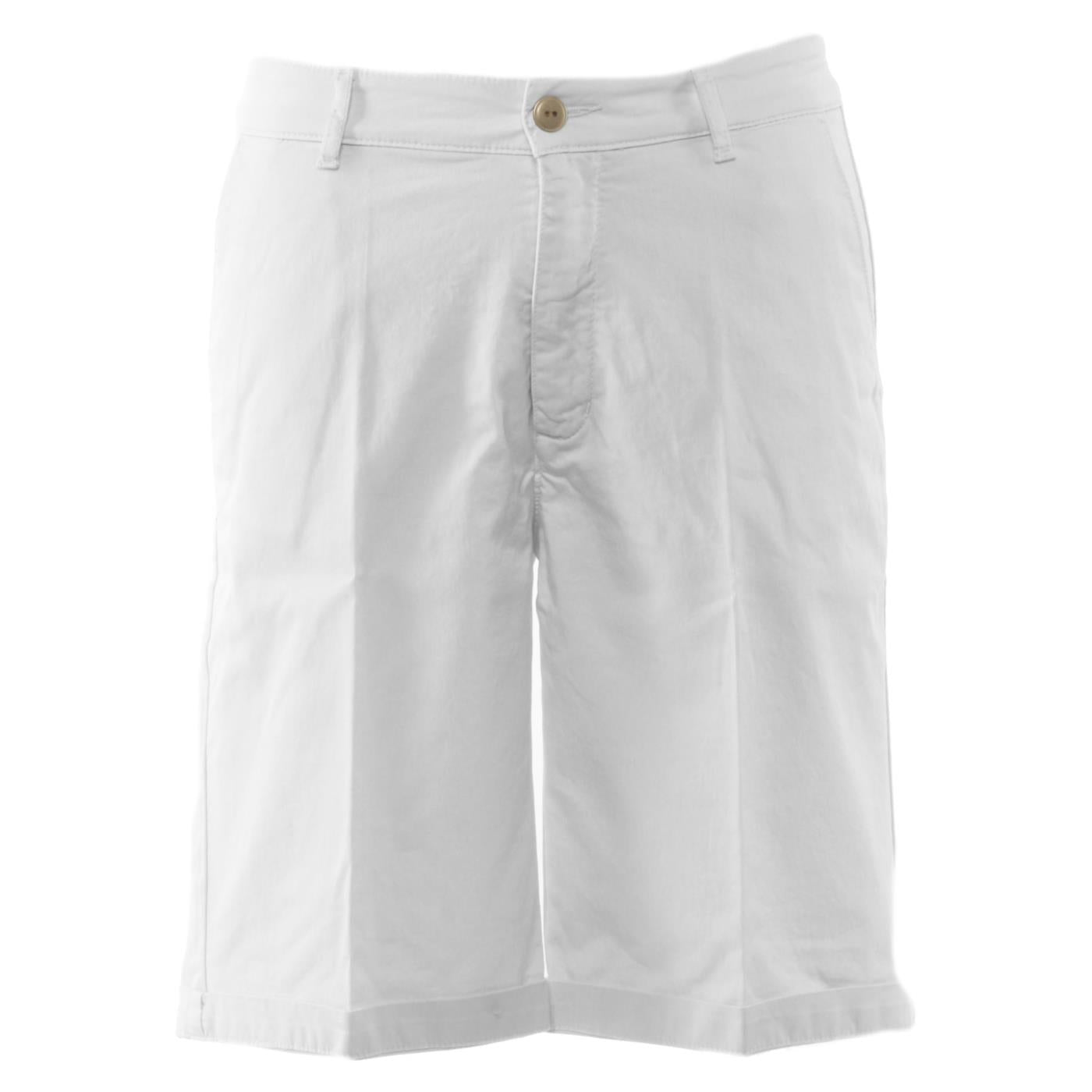 40 WEFT MAYA W BERMUDA CHINO - Bianco - immagine principale