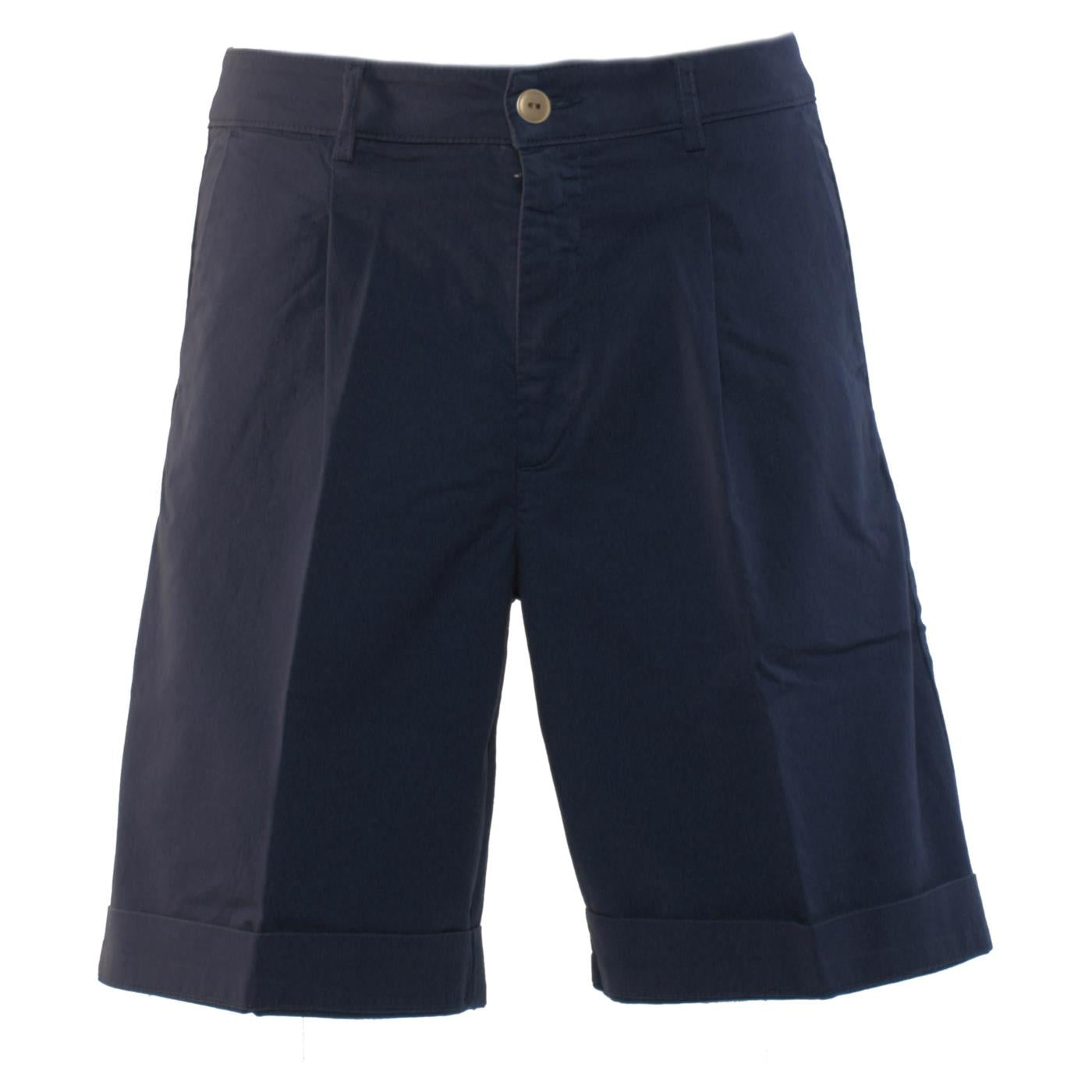 40 WEFT MAYA W BERMUDA CHINO - Blu - immagine principale