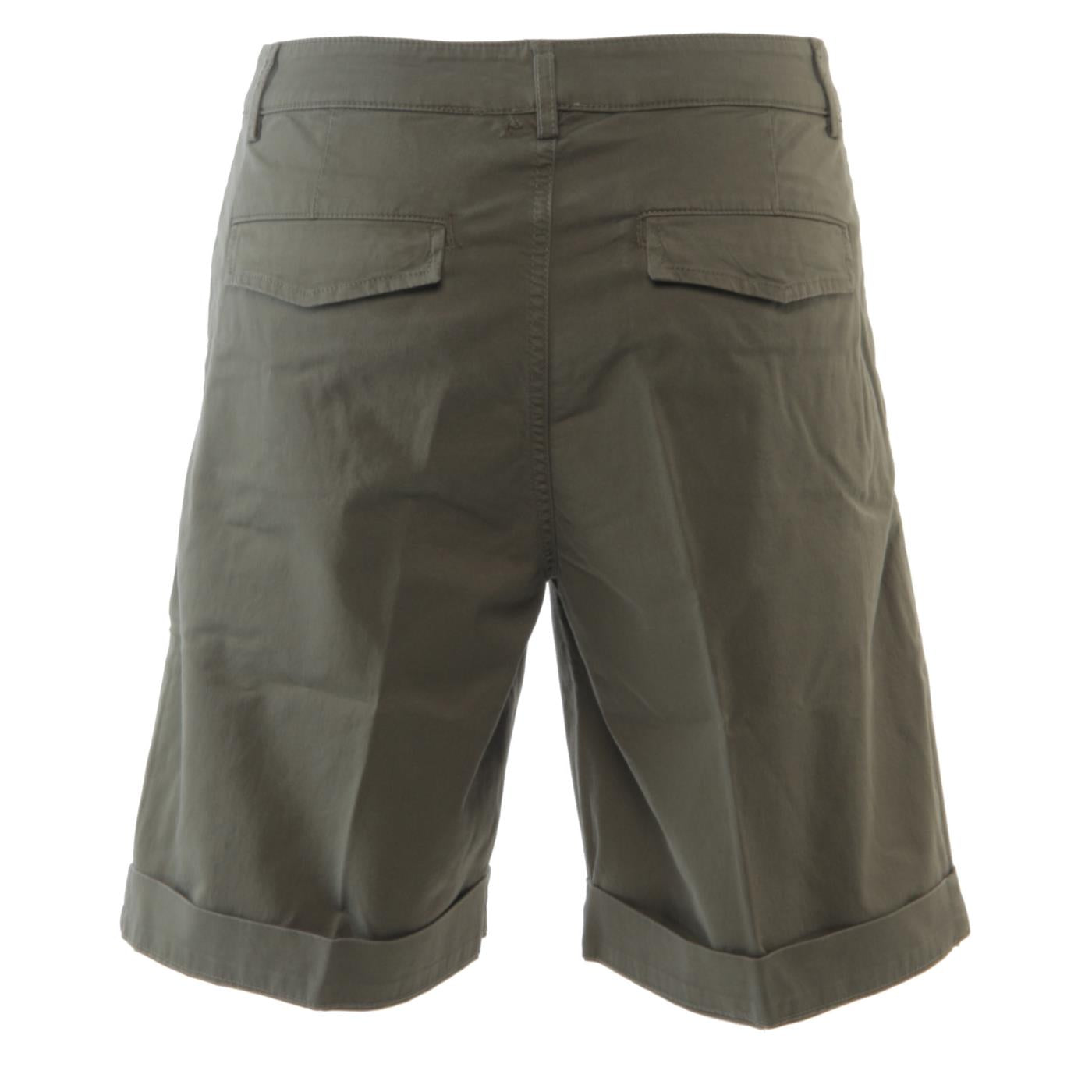 40 WEFT MAYA W BERMUDA CHINO - Militare - vista 2