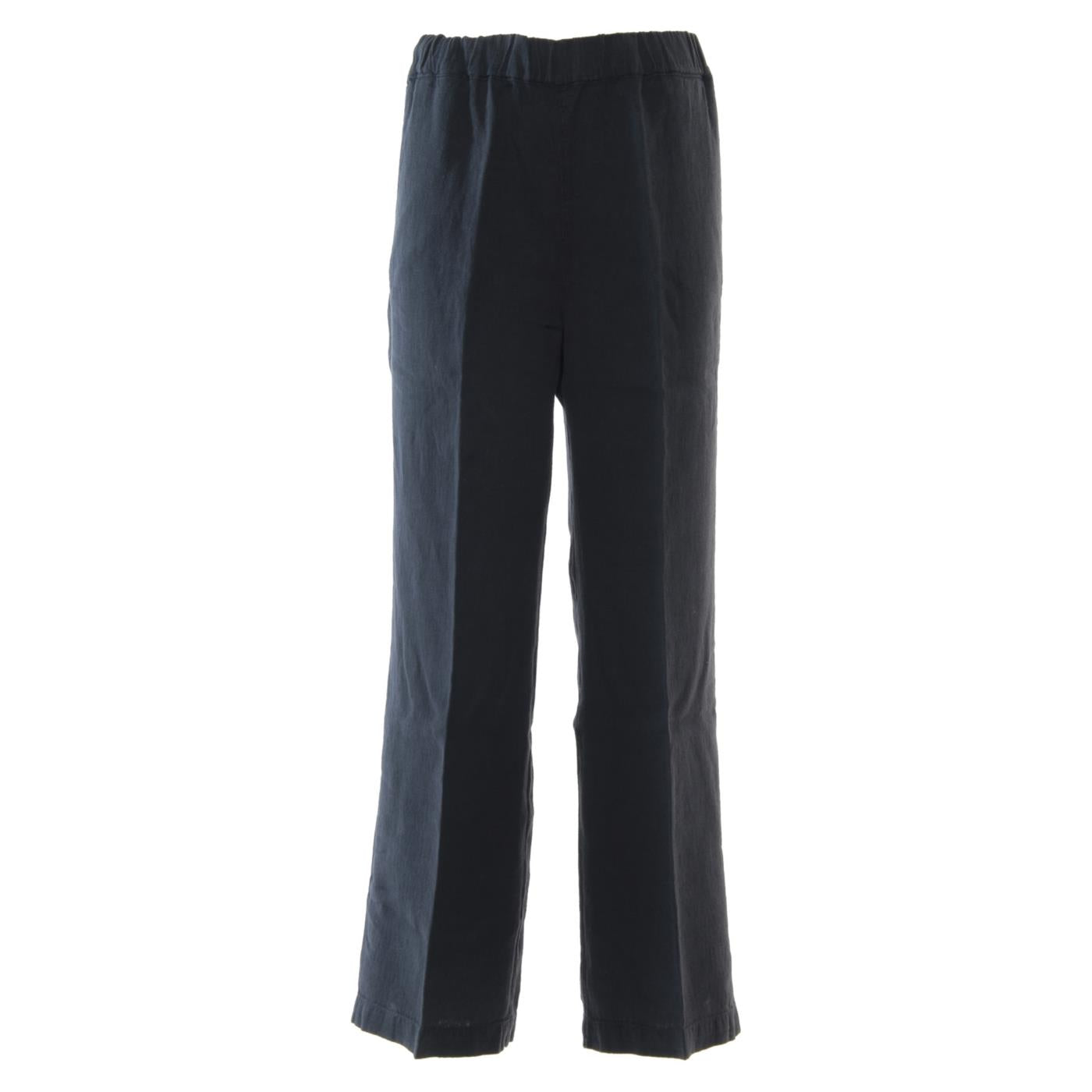 40 WEFT MARA W PANT FLARED - Nero - immagine principale