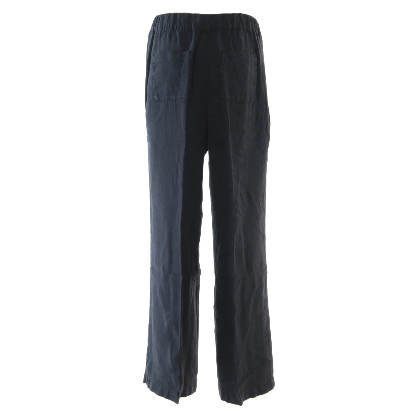 40 WEFT MARA W PANT FLARED - Nero - vista 2