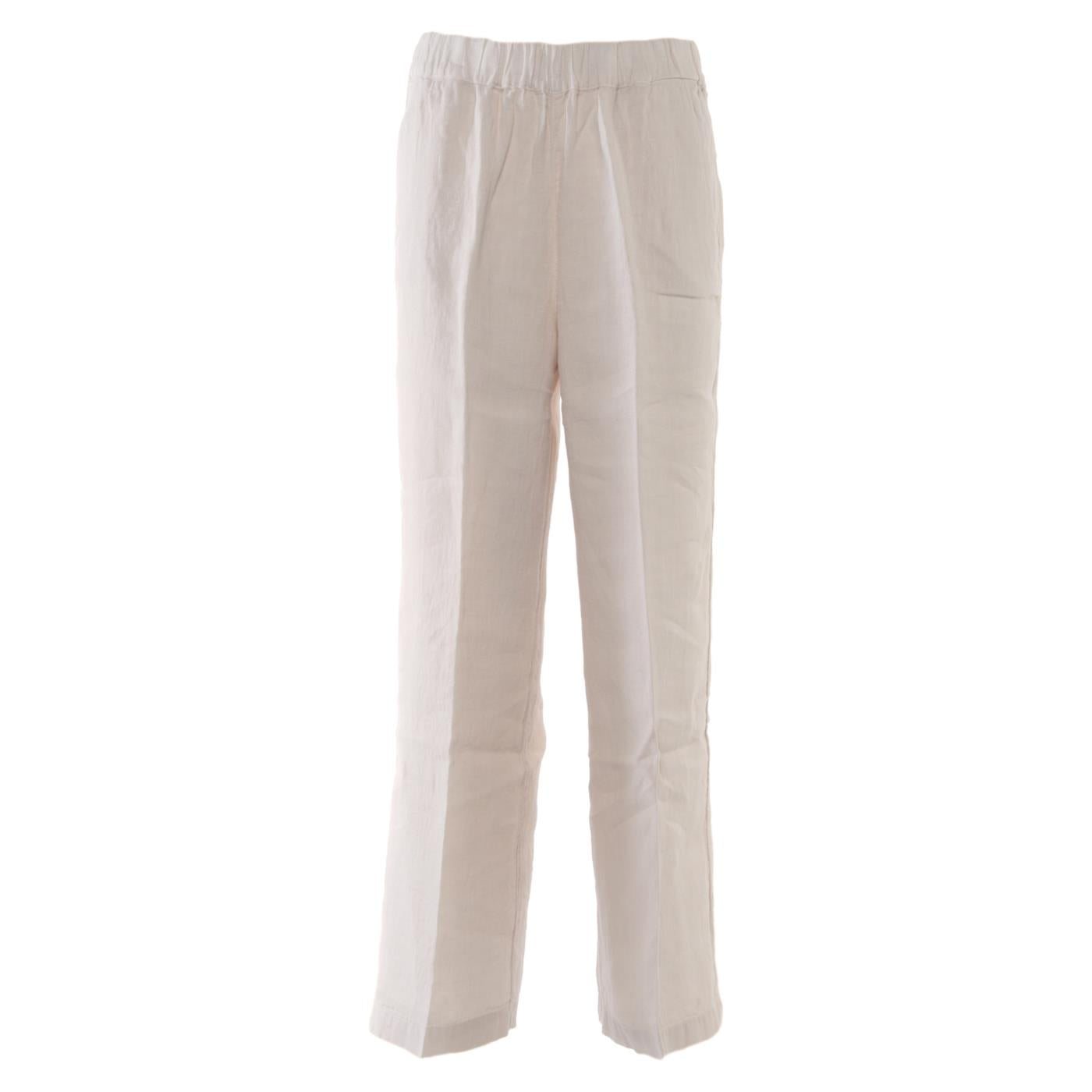 40 WEFT MARA W PANT FLARED - Beige - immagine principale