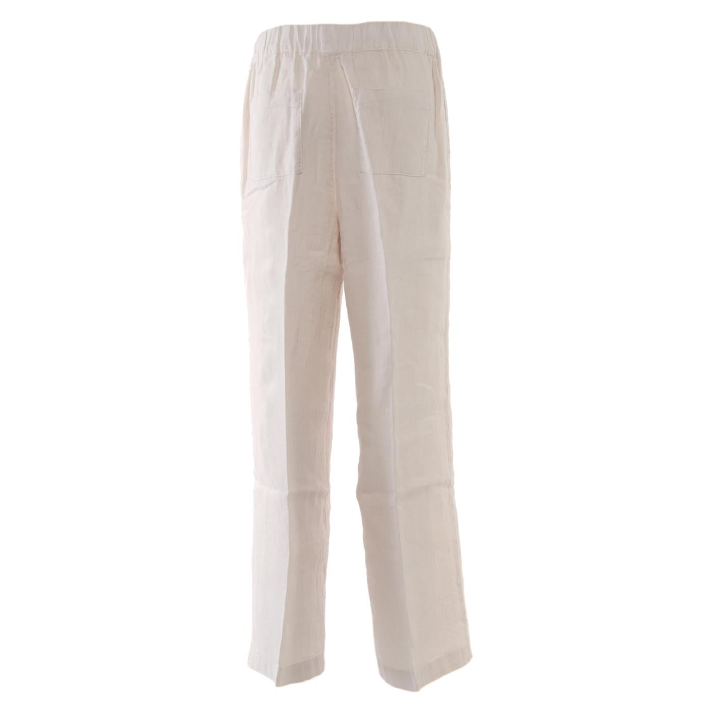 40 WEFT MARA W PANT FLARED - Beige - vista 2