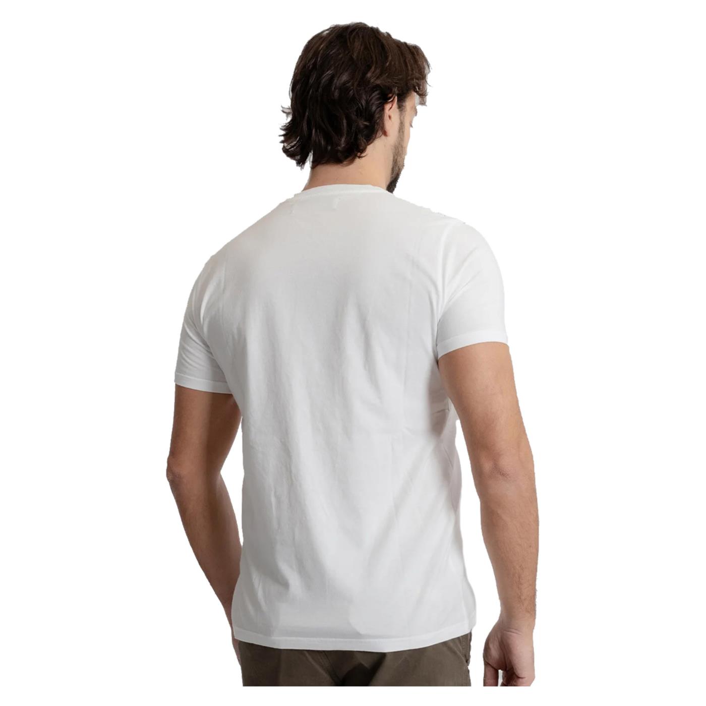 40 WEFT FREDERIC TEE TASCHINO - Bianco - vista 2