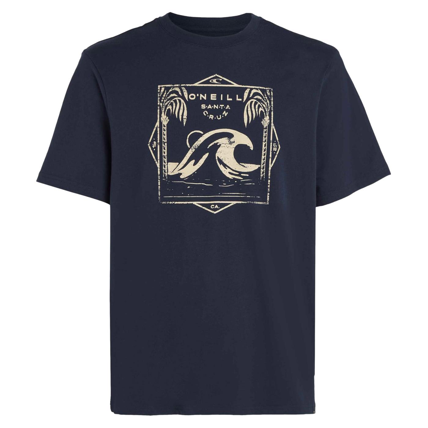 O'NEILL MIX MATCH WAVE T-SHIRT - Blu - vista 3