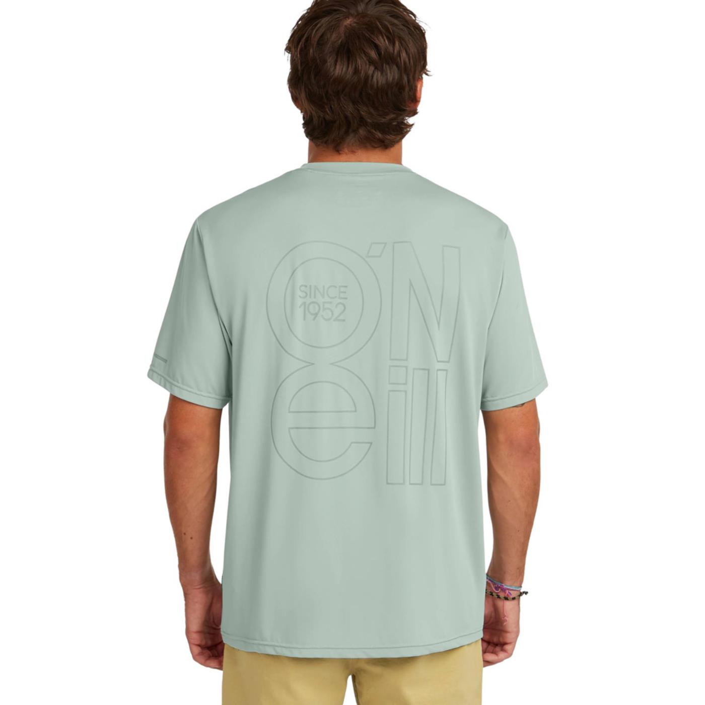 O'NEILL HYBRID UPF BACK PRINT TEE - vista 2