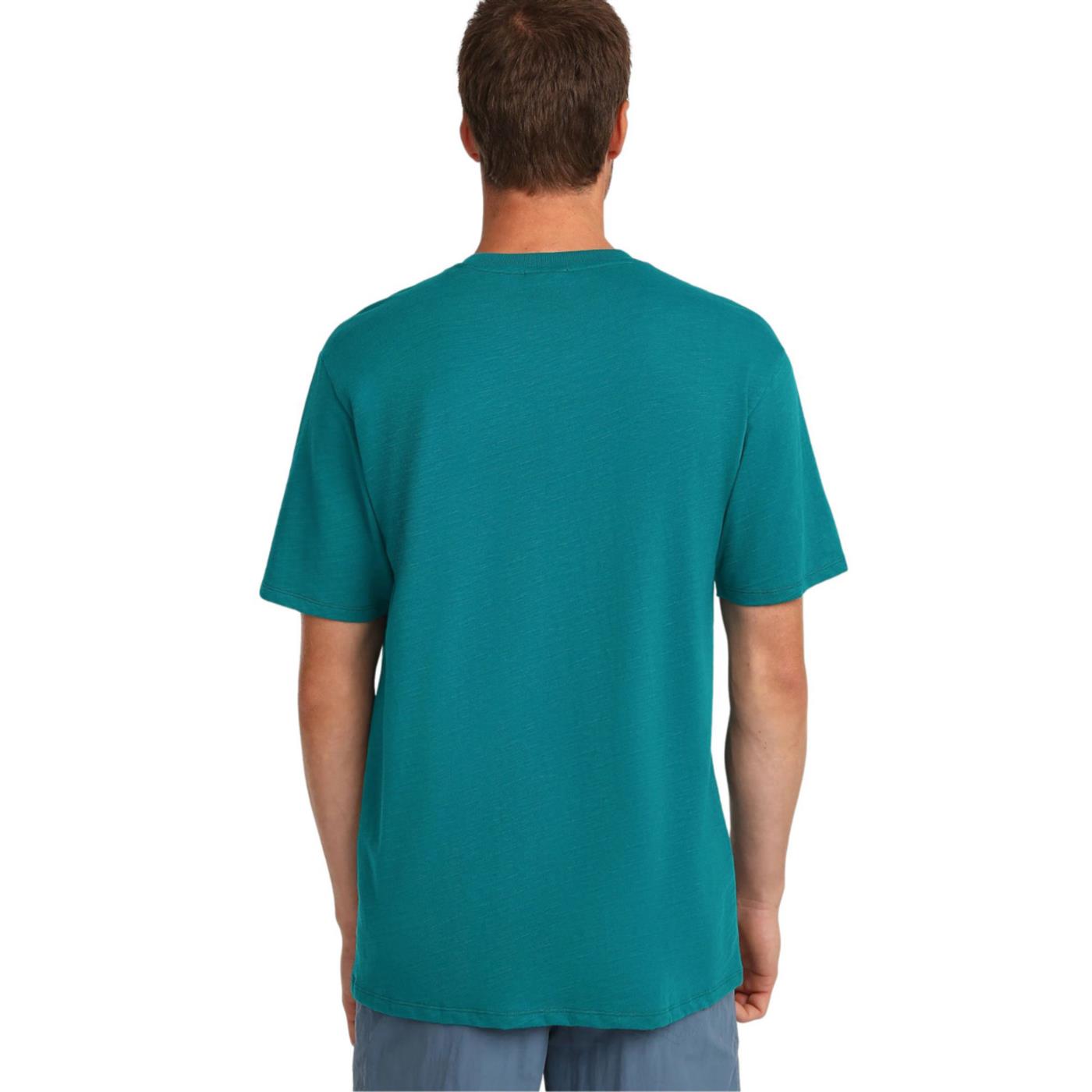 O'NEILL SLUB CHEST POCKET T-SHIRT - Verde - vista 2