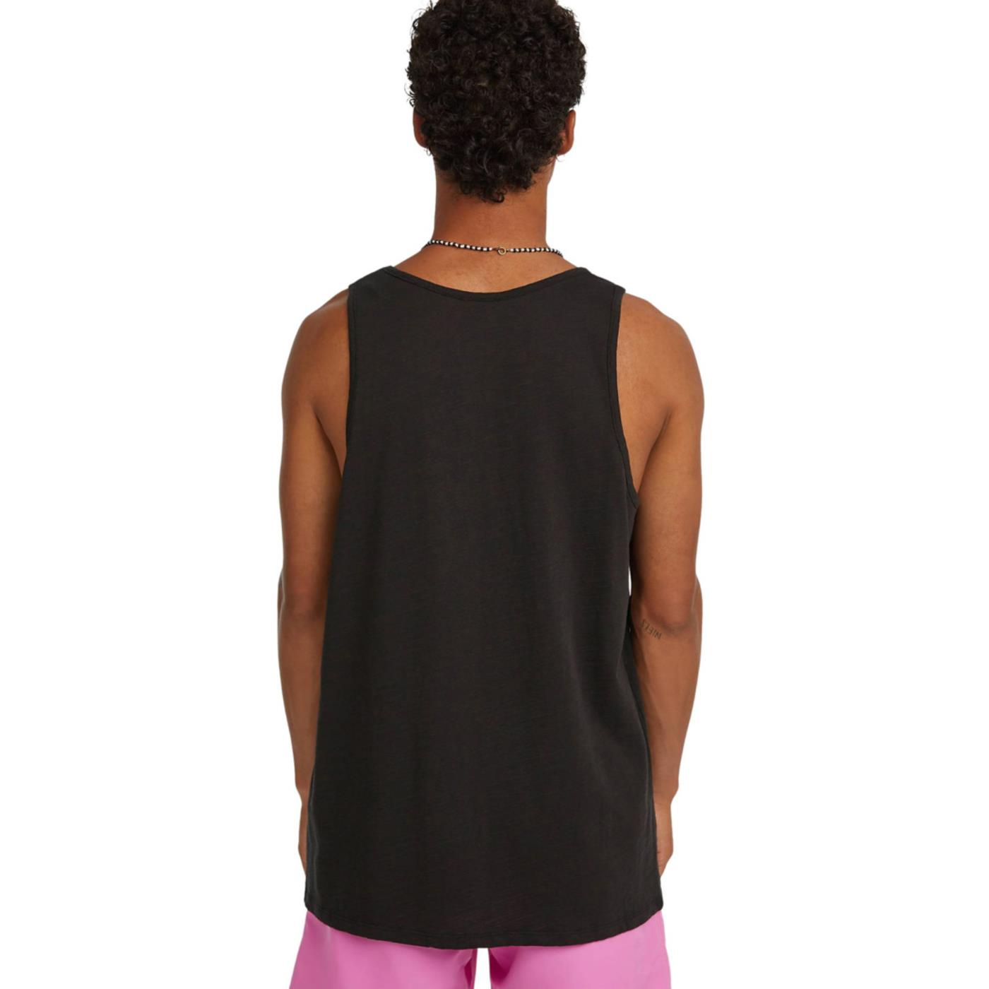 O'NEILL SLUB TANKTOP - Nero - vista 2
