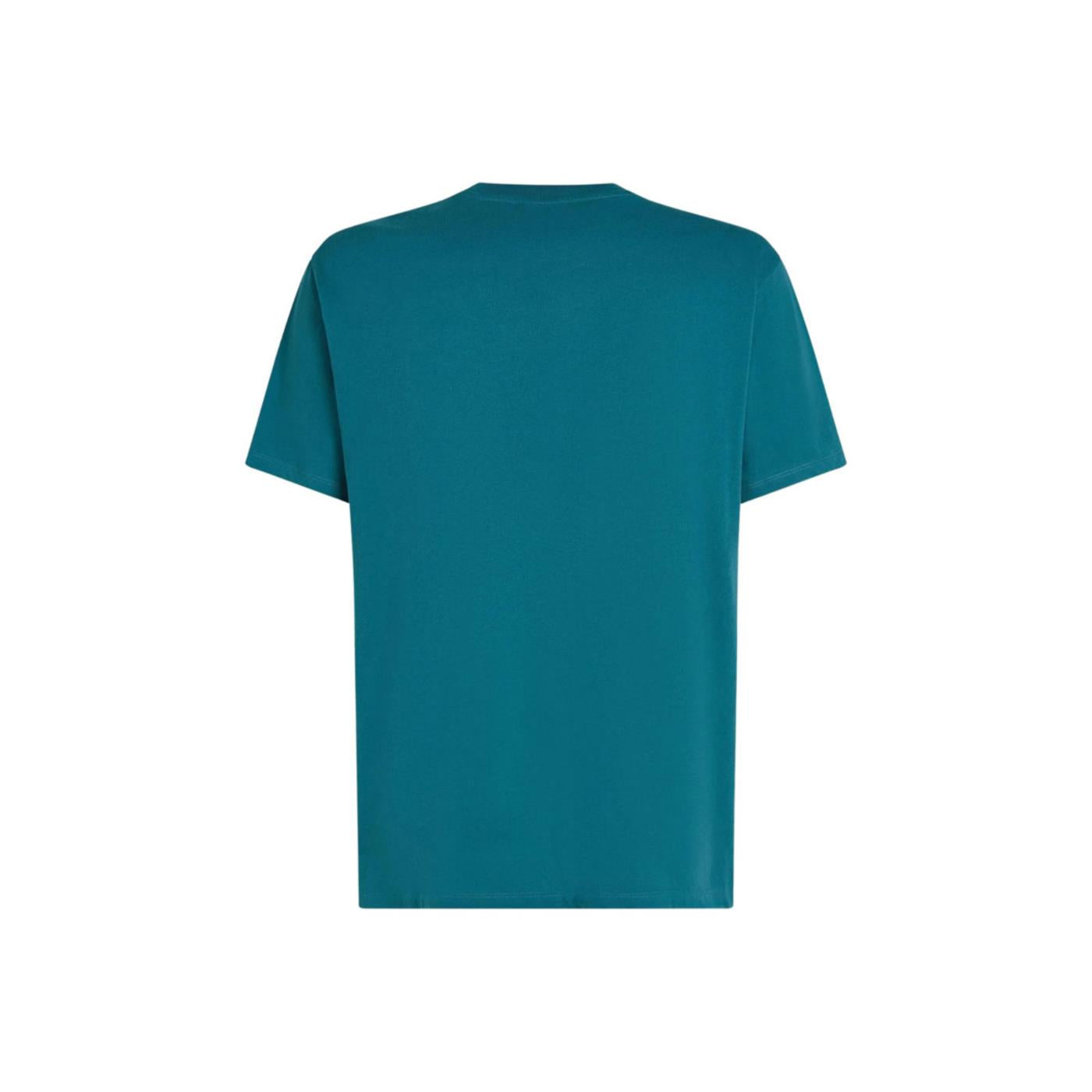 O'NEILL BEACH CHEST PRINT T-SHIRT - Turchese - vista 2