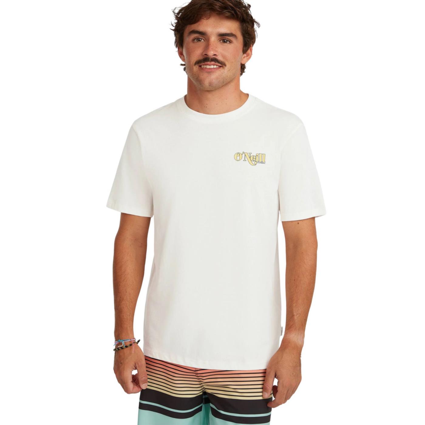 O'NEILL GRAPHIC LOGO T-SHIRT - Bianco - immagine principale
