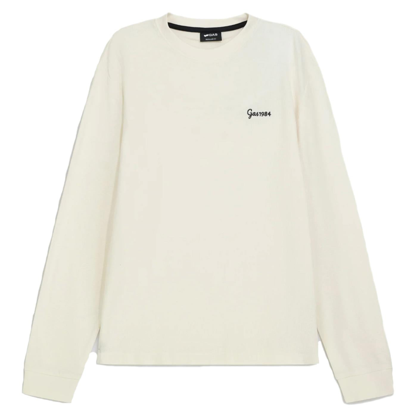 GAS T-SHIRT ML DHARIS - Bianco - immagine principale